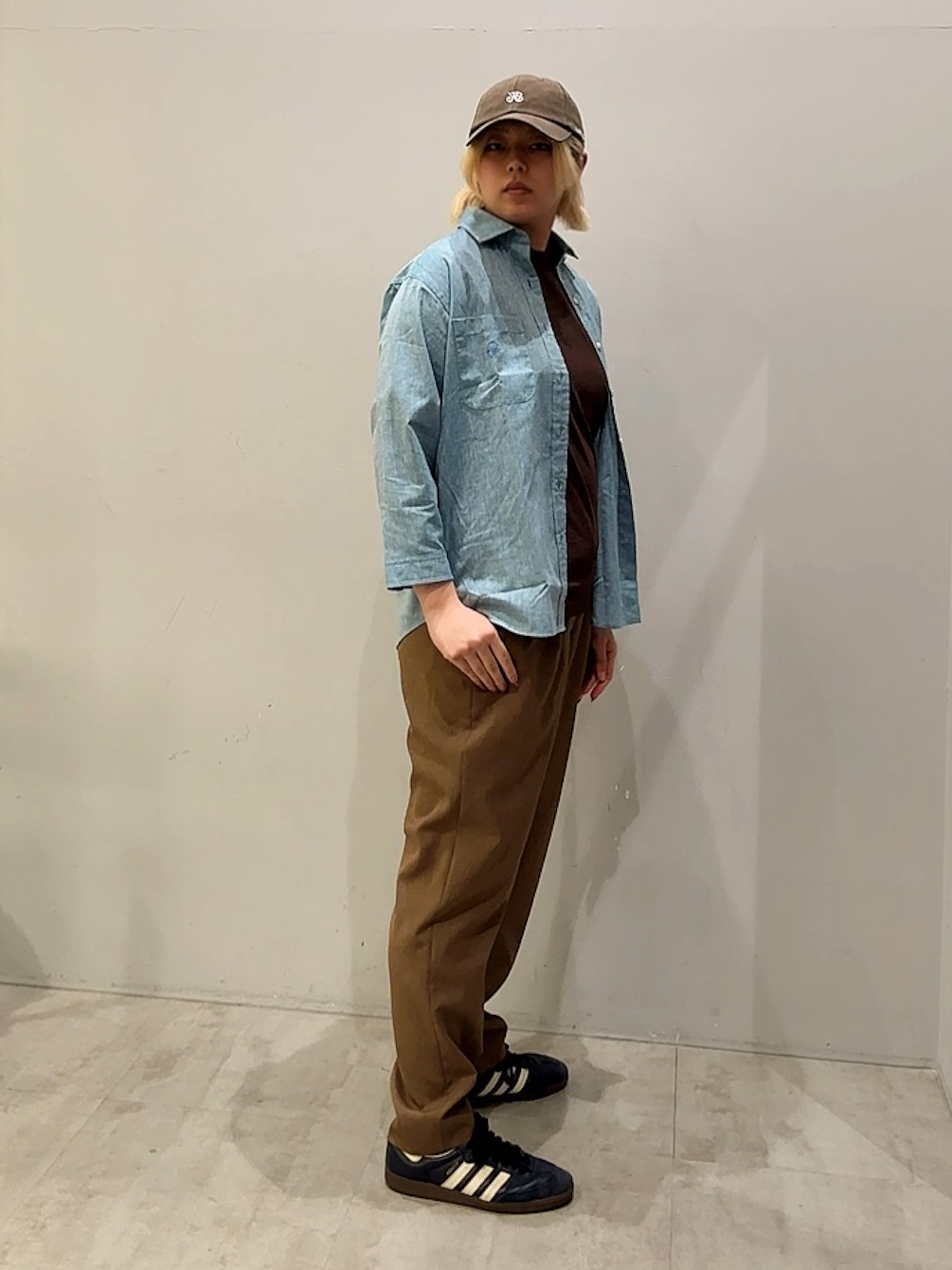 ユウナさんの「TAKEO KIKUCHI｜【汗染み軽減/接触冷感】テーラード Tシャツ」を使ったコーディネート