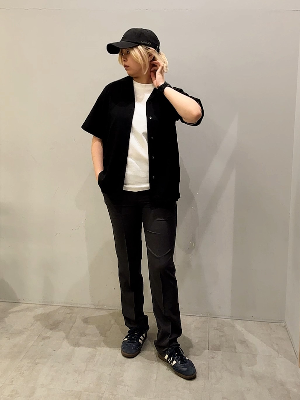 ユウナさんの「TAKEO KIKUCHI｜【抗菌防臭】メランジ クルーネック プルオーバー」を使ったコーディネート