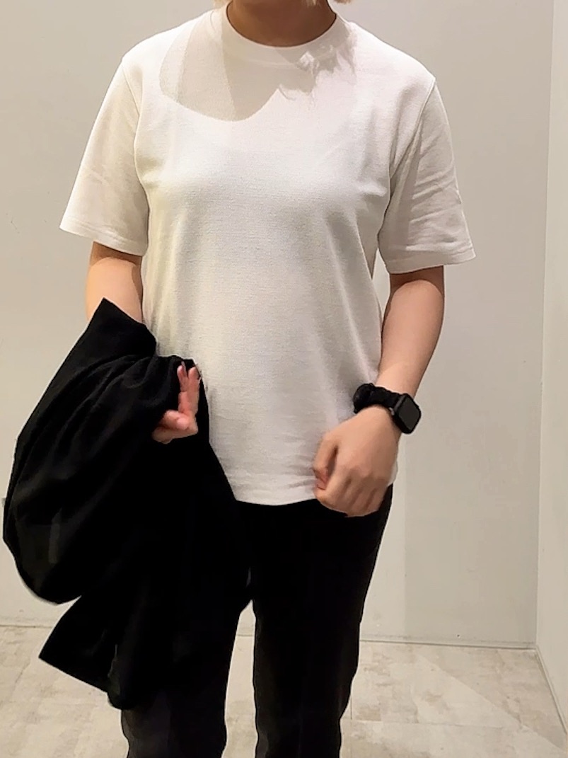 ユウナさんの「TAKEO KIKUCHI｜【抗菌防臭】メランジ クルーネック プルオーバー」を使ったコーディネート