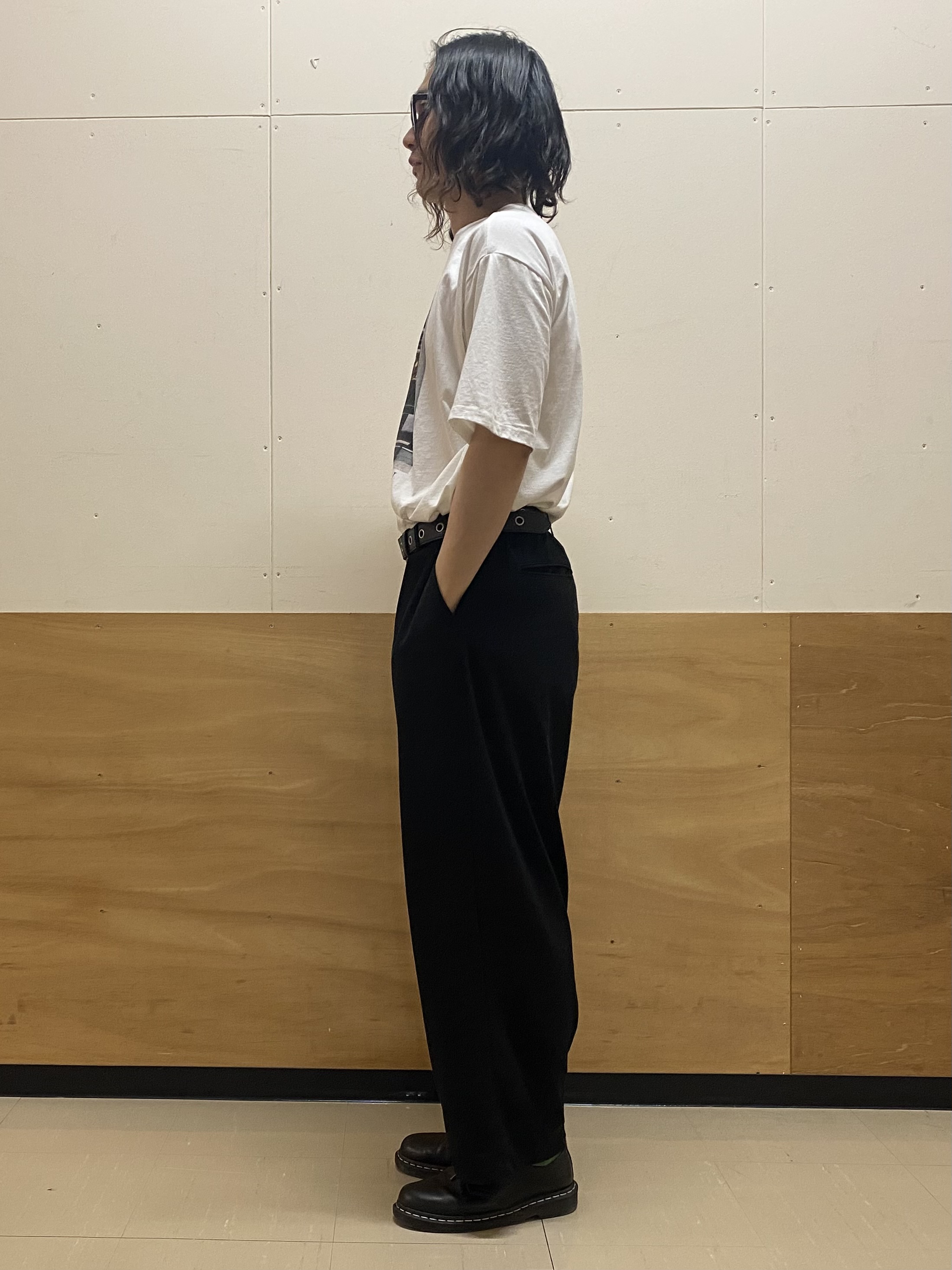 keyさんの「THE SHOP TK｜モノクロ フォトグラフィー 半袖Tシャツ 洗濯機OK」を使ったコーディネート