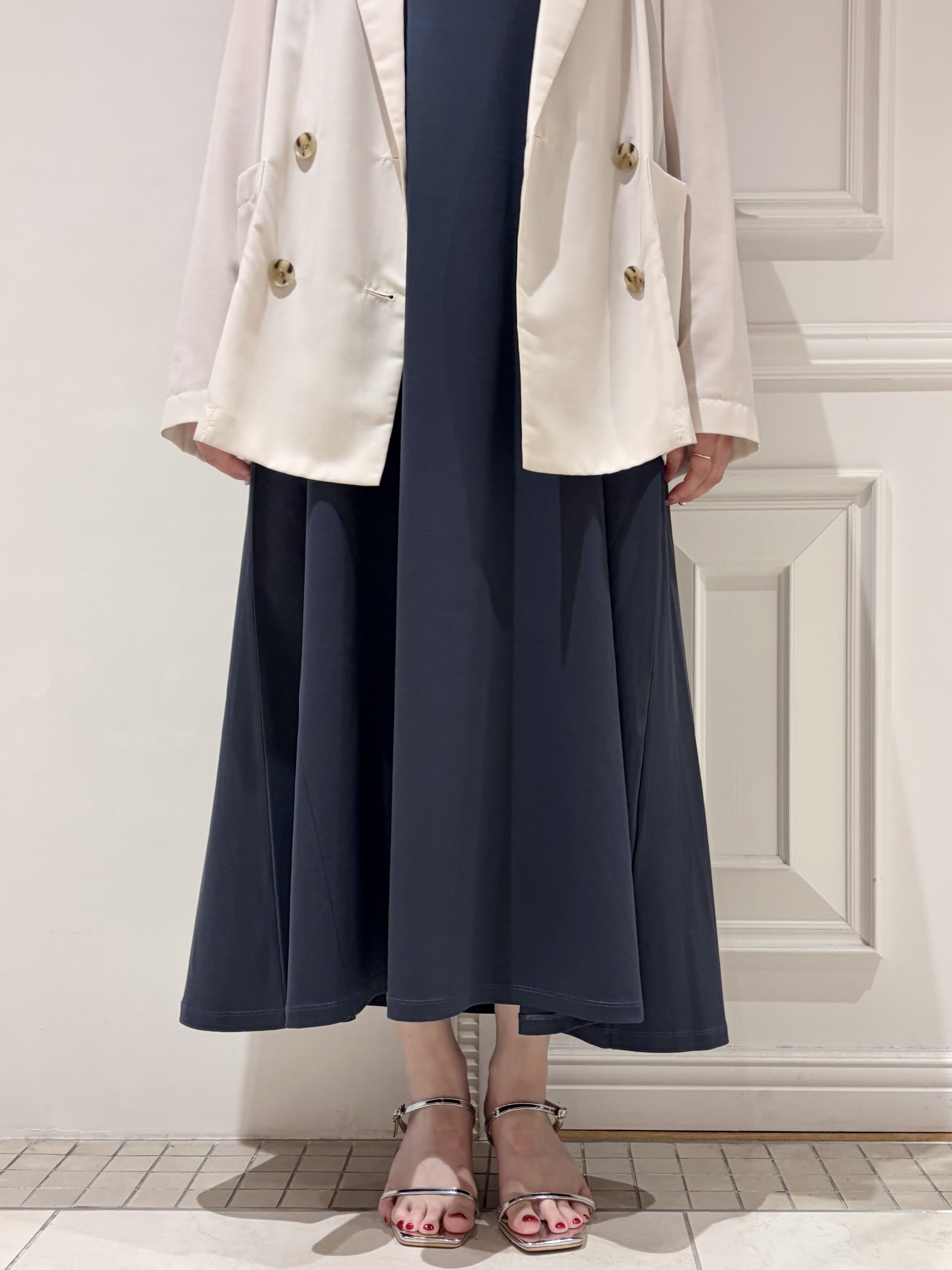minowaさんの「DRESSTERIOR｜【接触冷感/防シワ機能/ウォッシャブル】クールタッチ リネンブレンドシアージャケット」を使ったコーディネート