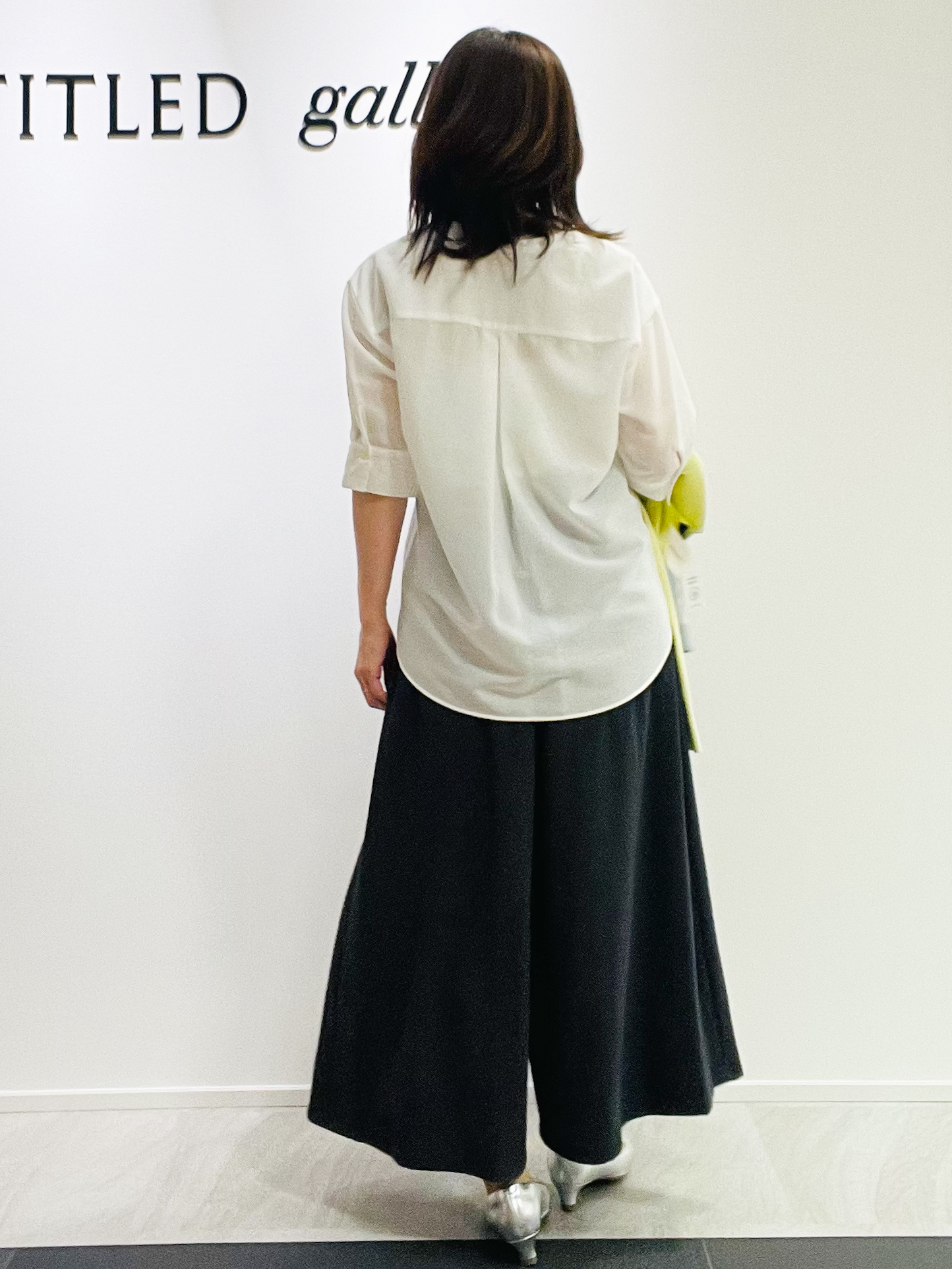 めいさんの「UNTITLED｜【接触冷感/通気性/洗える】フロントフリルブラウス」を使ったコーディネート