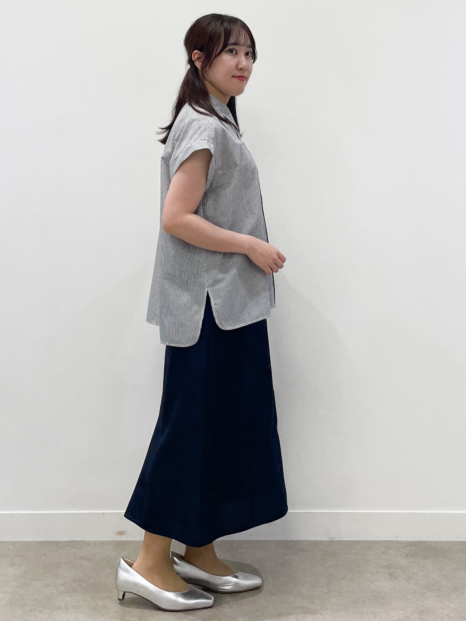 yukariさんの「Reflect｜七分袖ニットカーディガン」を使ったコーディネート