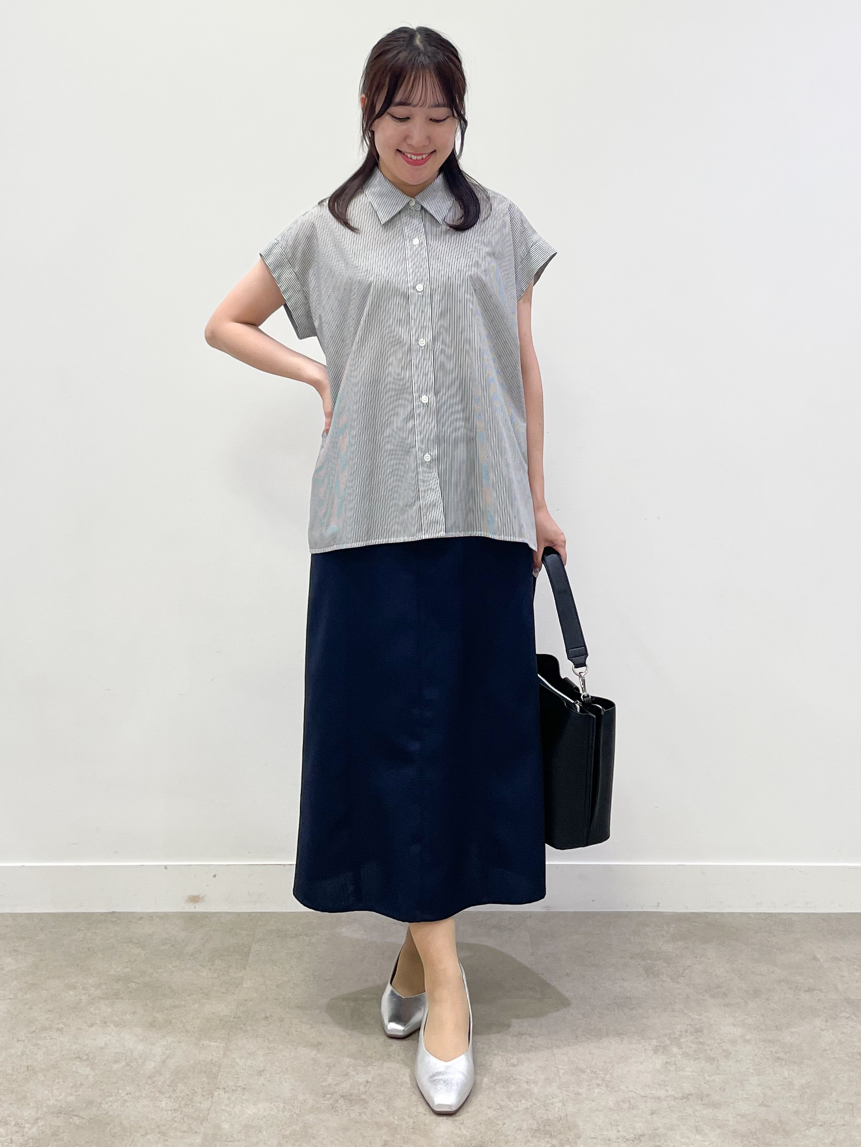 yukariさんの「Reflect｜七分袖ニットカーディガン」を使ったコーディネート