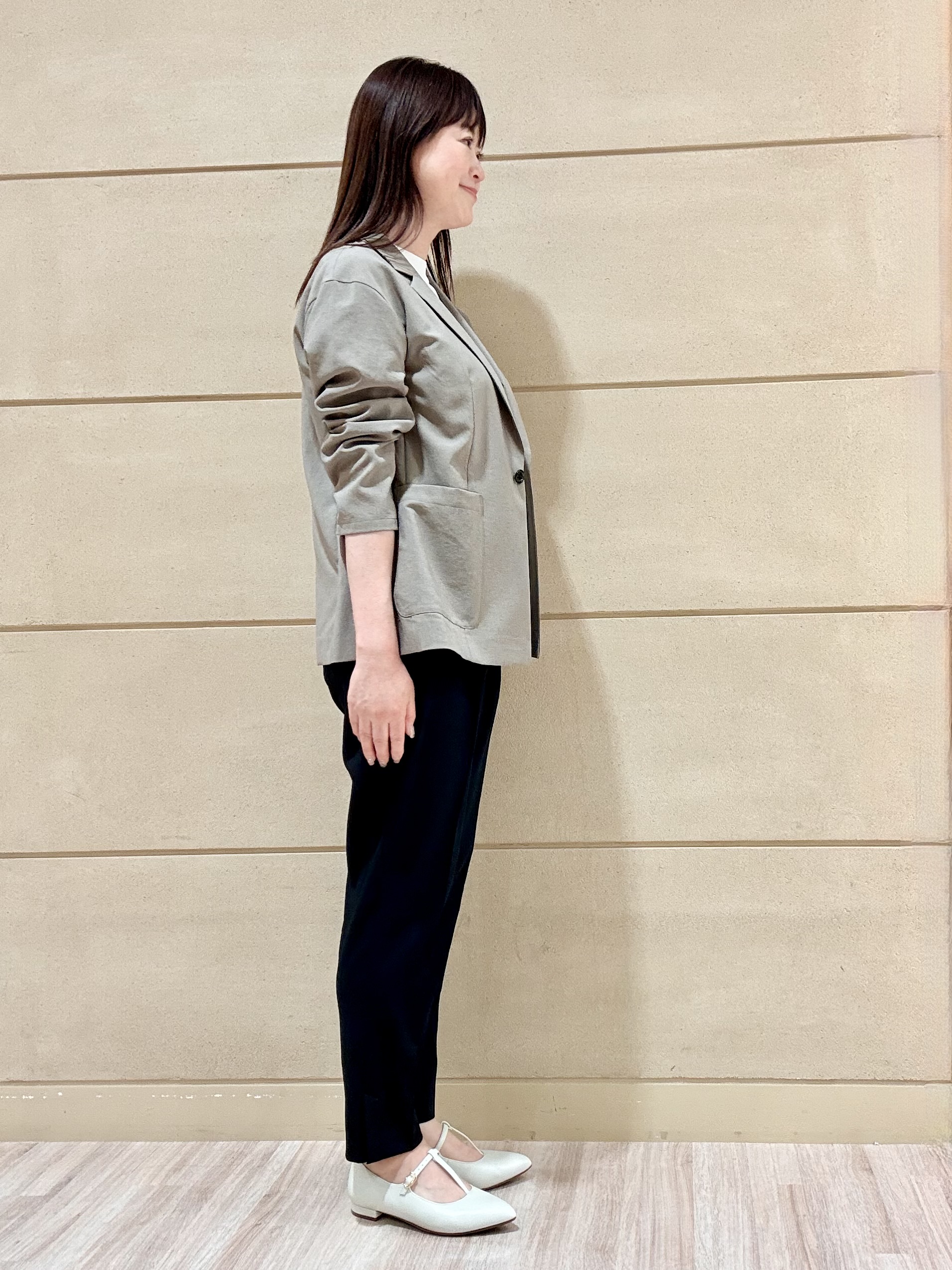 Marさんの「Reflect｜【SS-4Lサイズ／接触冷感／シワになりにくい】リラクシーテーラードジャケット」を使ったコーディネート