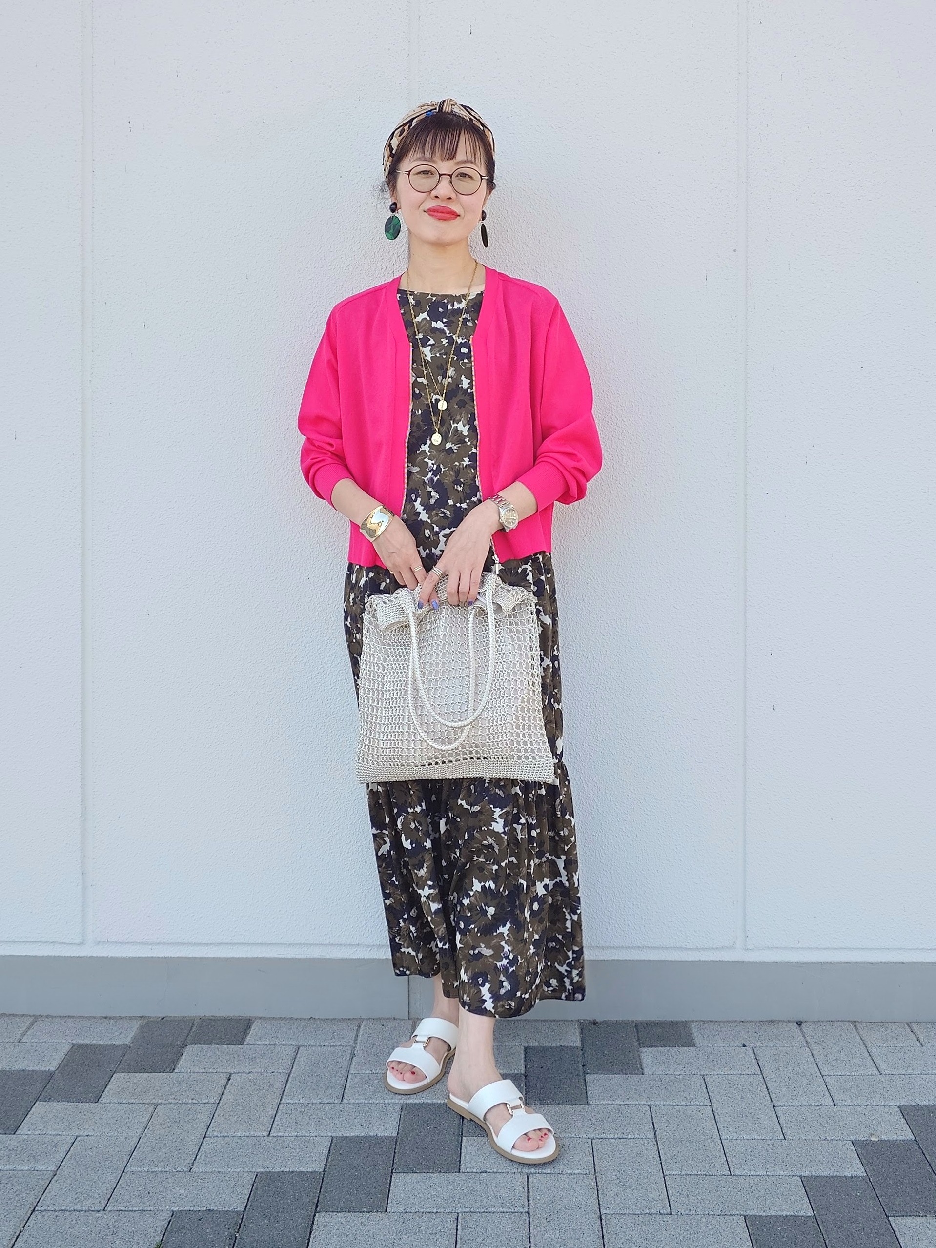 MUTSUKOさんの「UNTITLED｜【アンサンブル可/日除け・冷房対策】シアーレーヨンZIPカーディガン」を使ったコーディネート