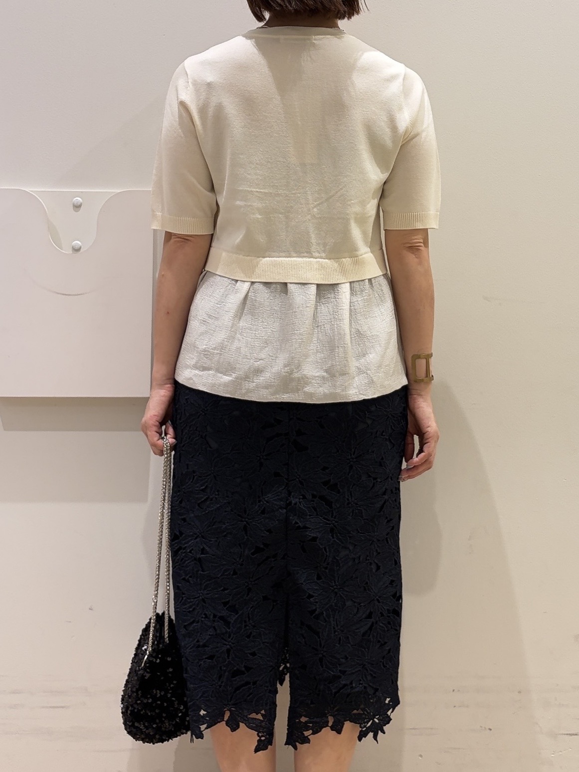 YUKOさんの「index｜クロスオーバルメタルリング」を使ったコーディネート