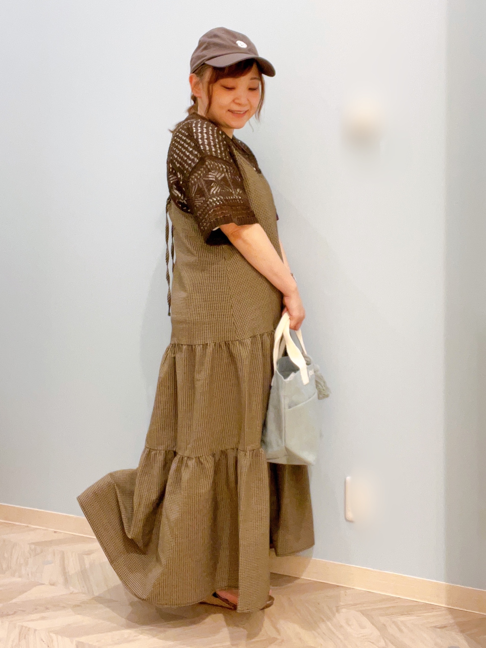 kitaさんの「SHOO･LA･RUE｜レースニットカーディガン」を使ったコーディネート