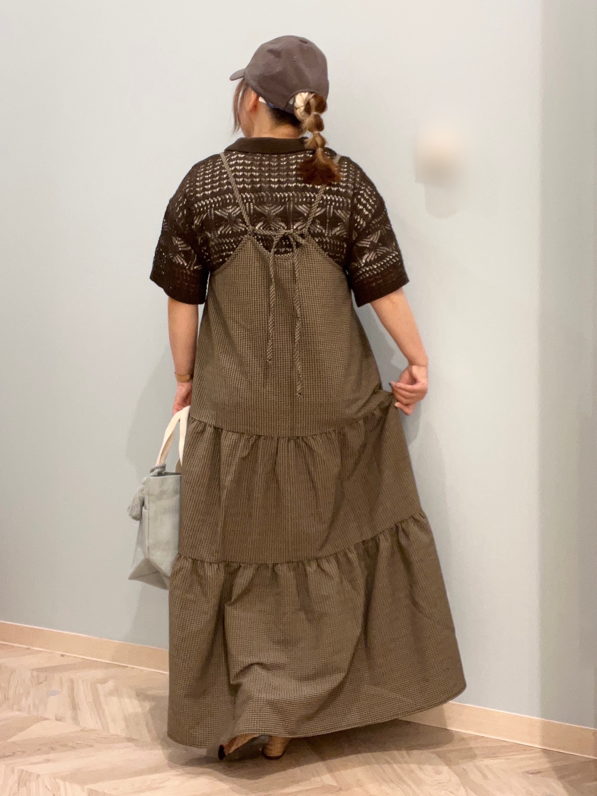 kitaさんの「SHOO･LA･RUE｜レースニットカーディガン」を使ったコーディネート