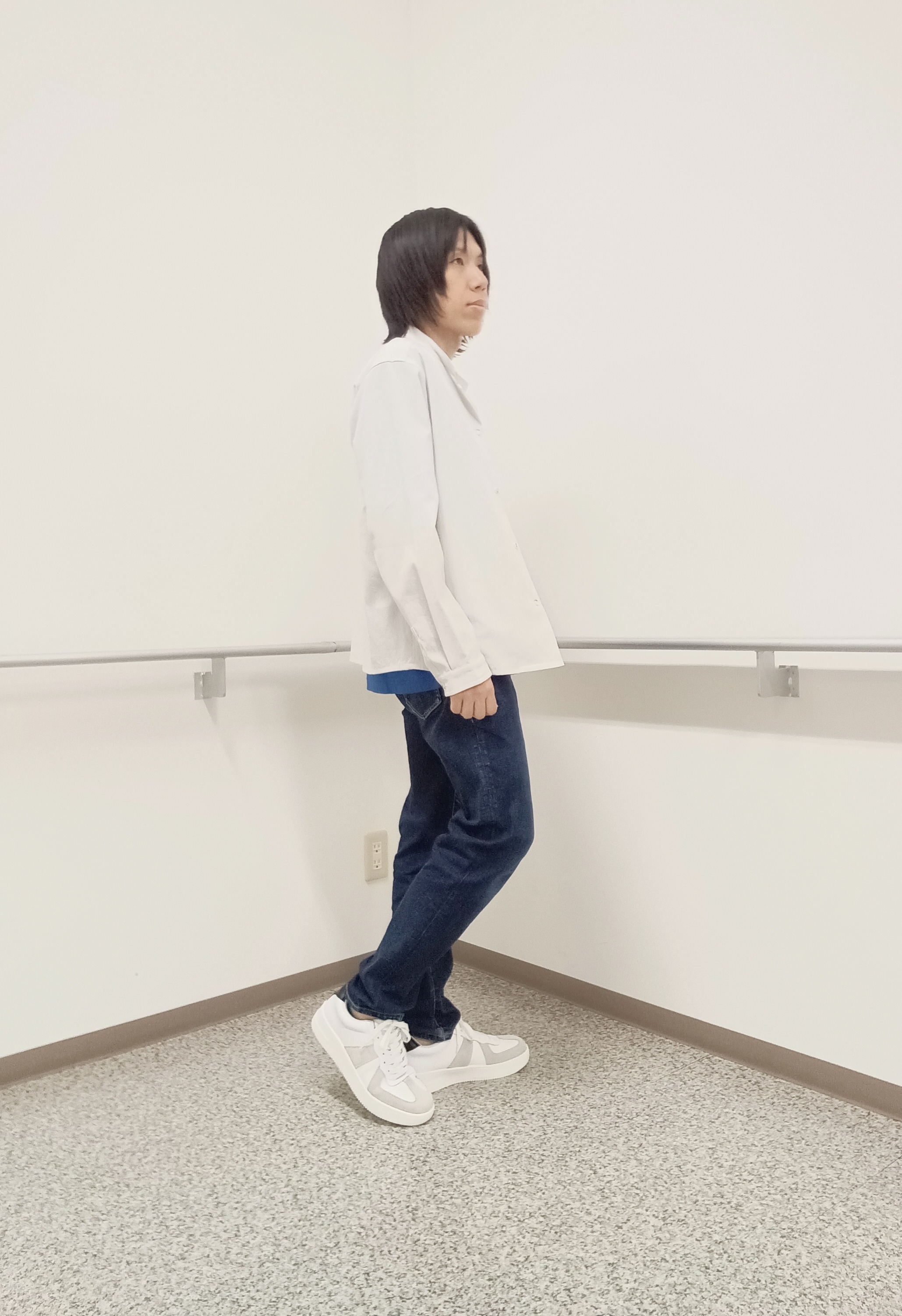 moritaさんの「TAKEO KIKUCHI｜【BOWLER HAT LABEL】アイスクリアコットン バッククロスピストル 半袖Tシャツ」を使ったコーディネート