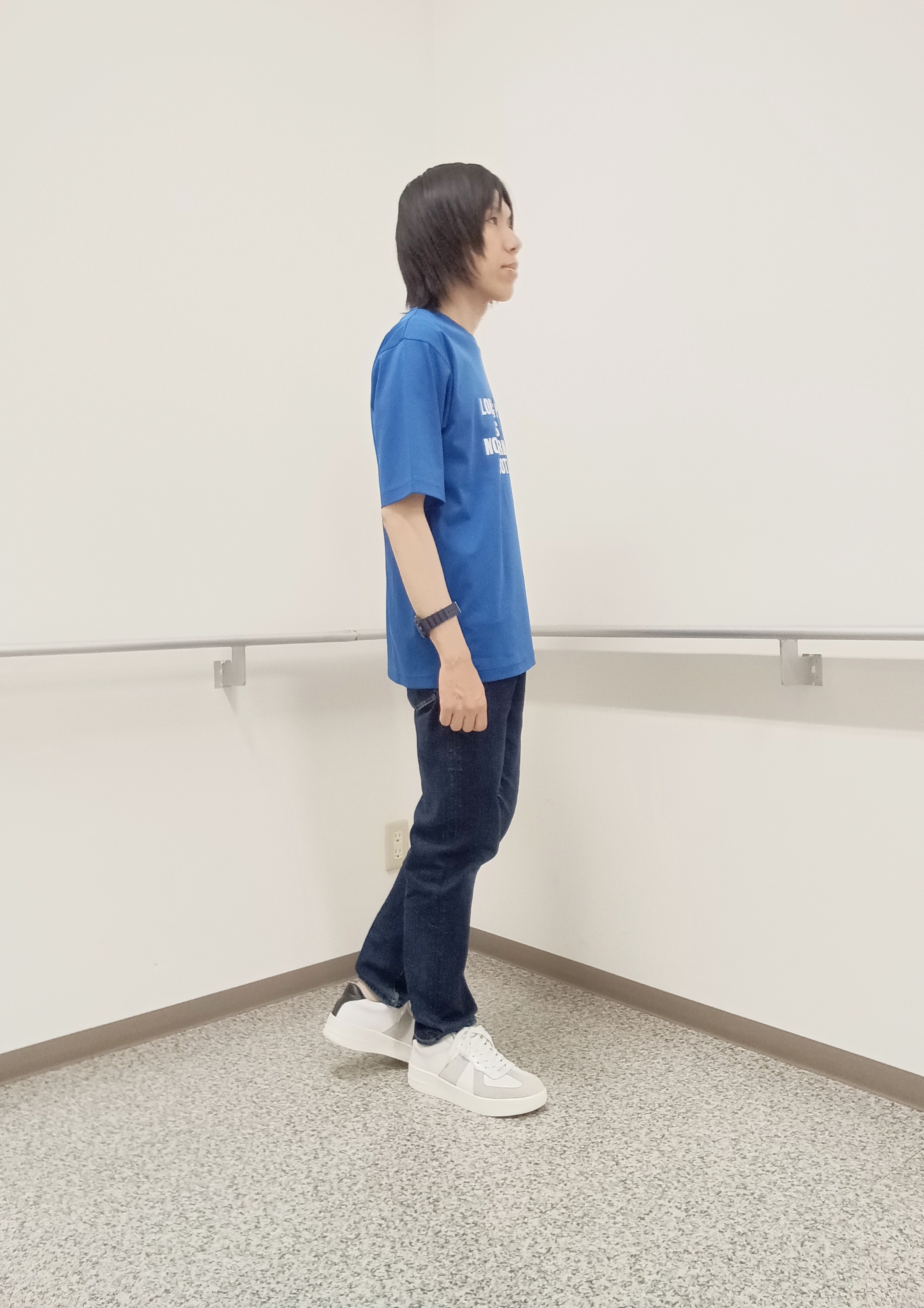moritaさんの「TAKEO KIKUCHI｜【BOWLER HAT LABEL】アイスクリアコットン バッククロスピストル 半袖Tシャツ」を使ったコーディネート