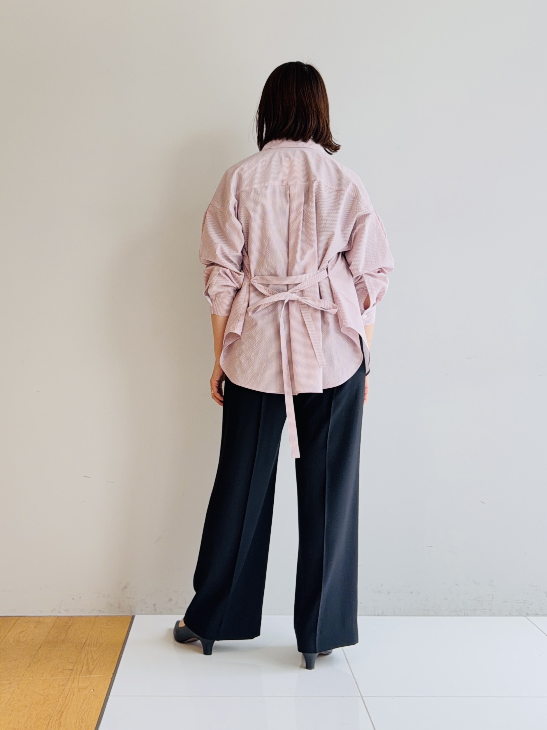 murayamaさんの「INDIVI｜【汗ジミ防止／褒められTシャツ】上品カジュアル！ドルマンTシャツ」を使ったコーディネート