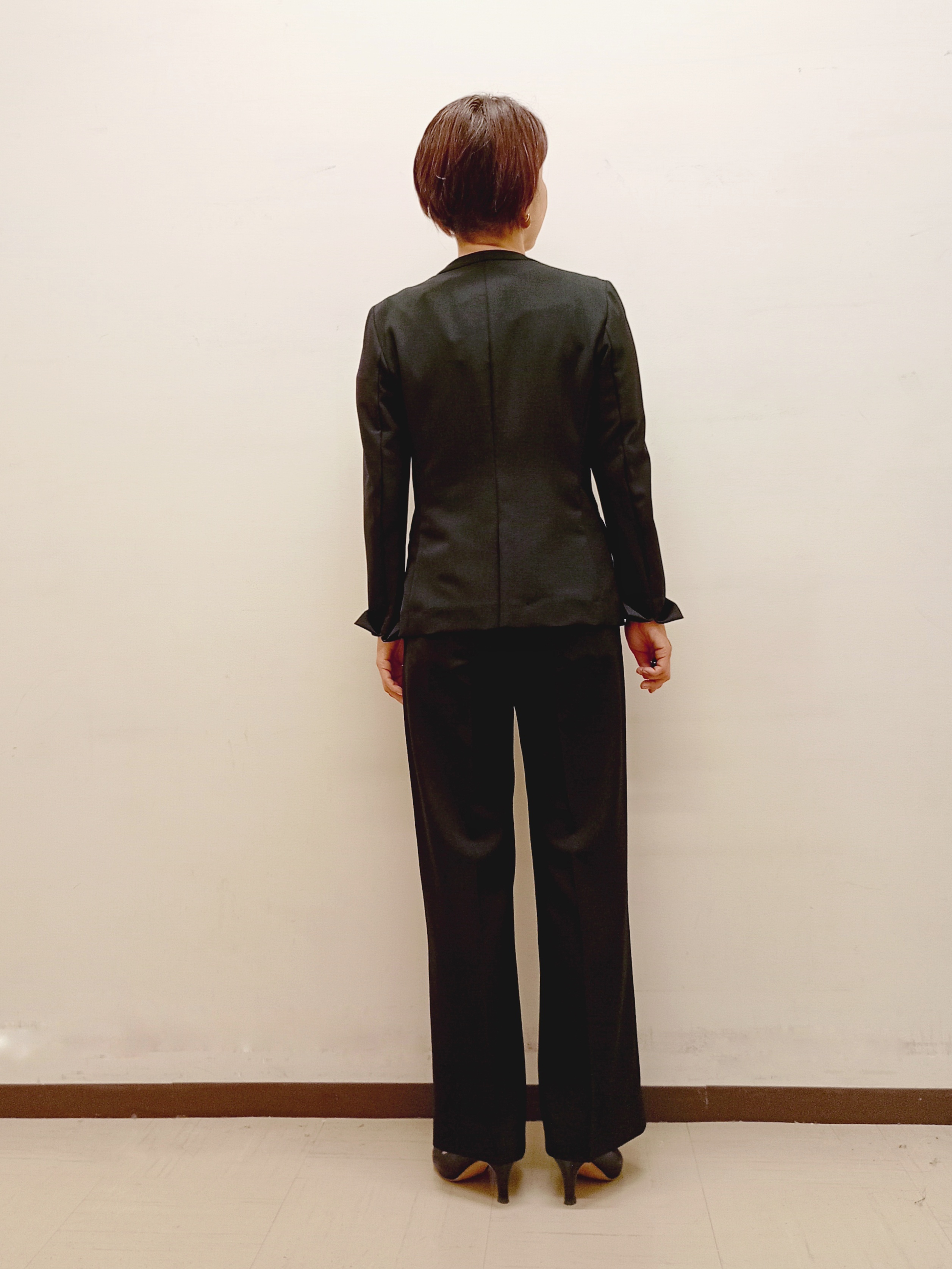 Kさんの「INDIVI｜【洗える／UVケア】ストライプ柄＆無地 ボウタイ風 半袖ブラウス」を使ったコーディネート