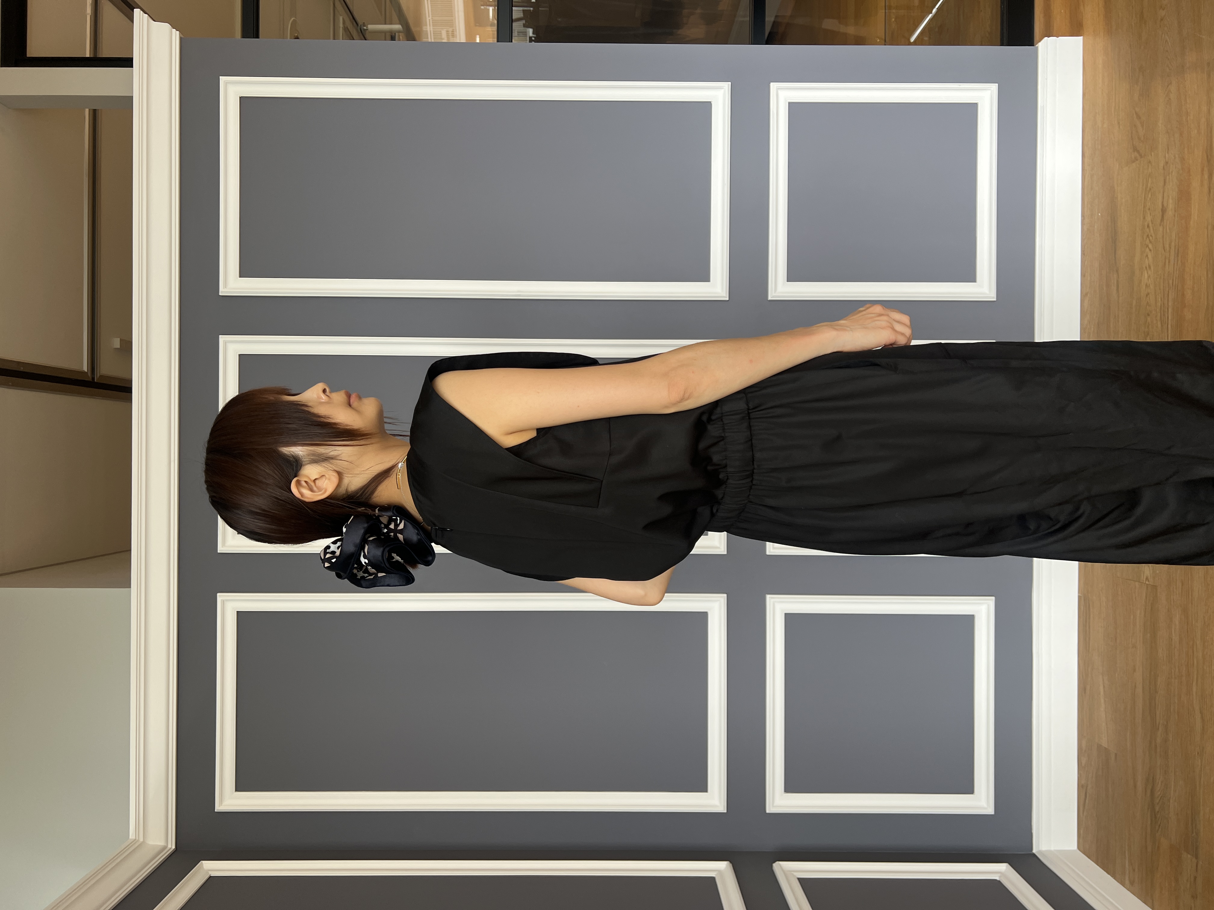 misaさんの「DRESSTERIOR｜【ウォッシャブル】フレンチスリーブ コンビネゾン」を使ったコーディネート
