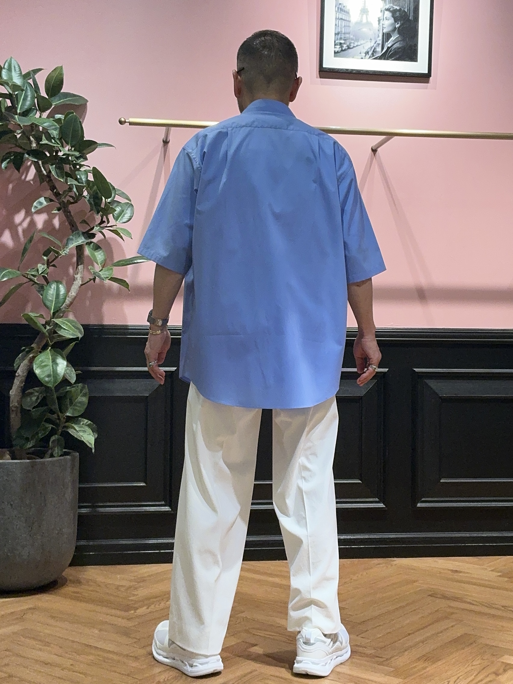 torigoeさんの「DRESSTERIOR｜【干場義雅&times;DRESSTERIOR】シドグラスシャツ」を使ったコーディネート