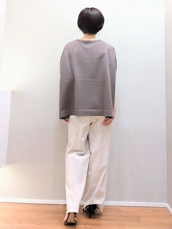 ミズタさんの「UNTITLED｜【アンサンブル可/洗える】シアーレーヨンニット」を使ったコーディネート
