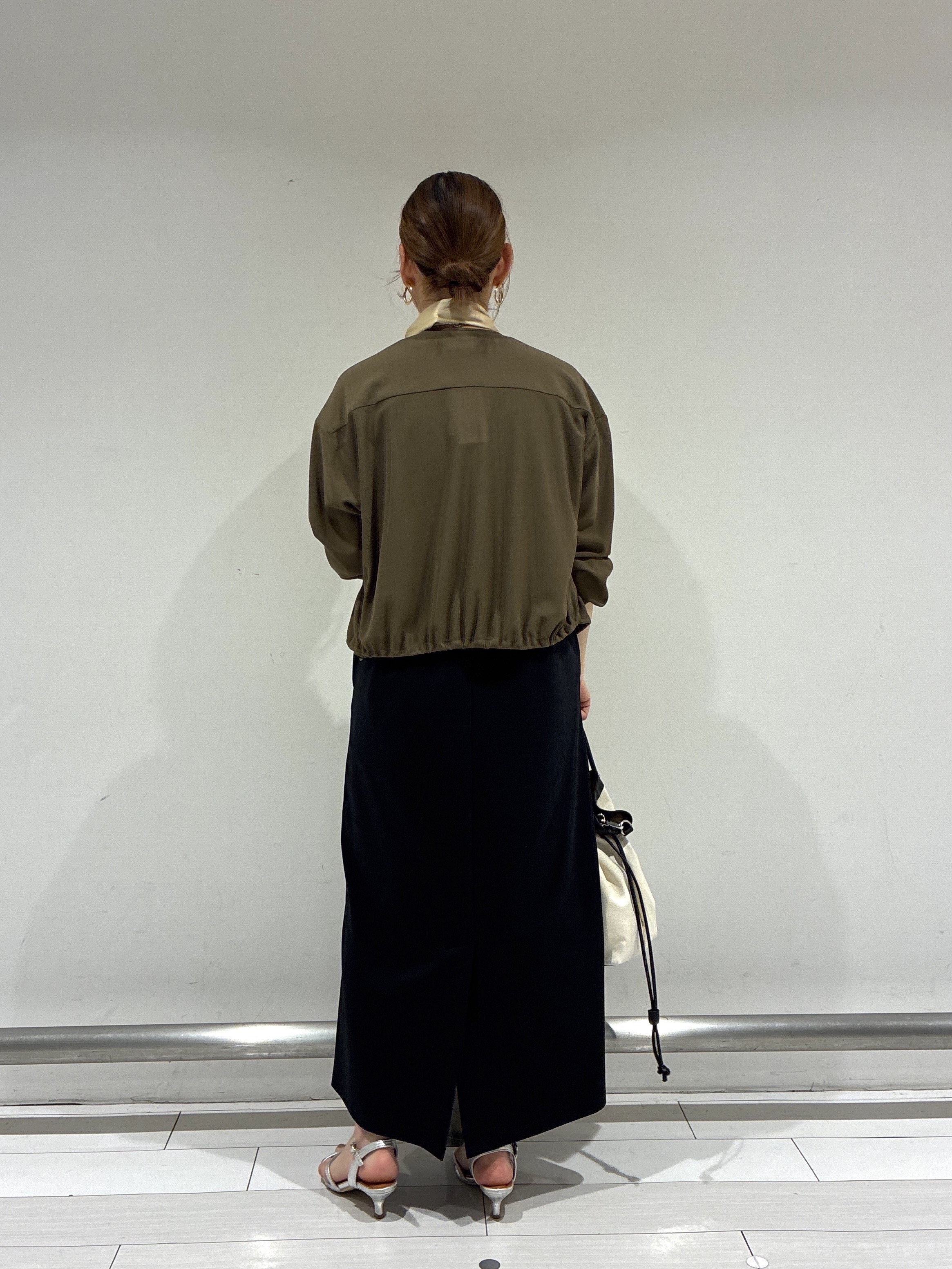 Rinさんの「UNTITLED｜【接触冷感/UVカット/遮熱/抗菌防臭】ライトプレーティングワンピース」を使ったコーディネート
