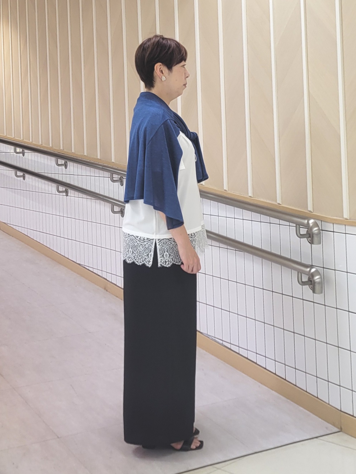 tomoさんの「COUP DE CHANCE｜【洗える】着流しカーディガン」を使ったコーディネート