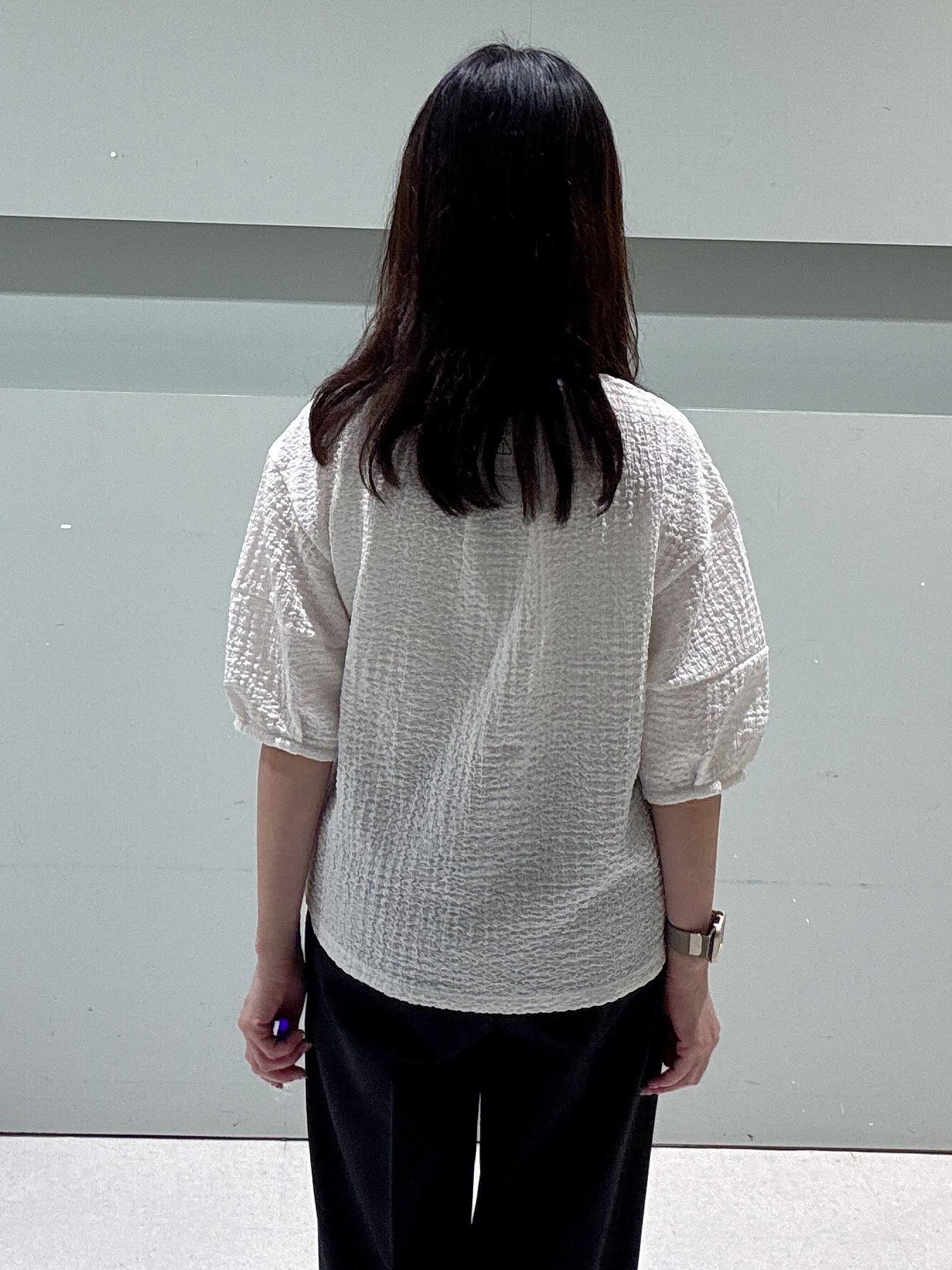 makiさんの「UNTITLED｜【UV/接触冷感/セットアップ可】スラブワイドパンツ」を使ったコーディネート