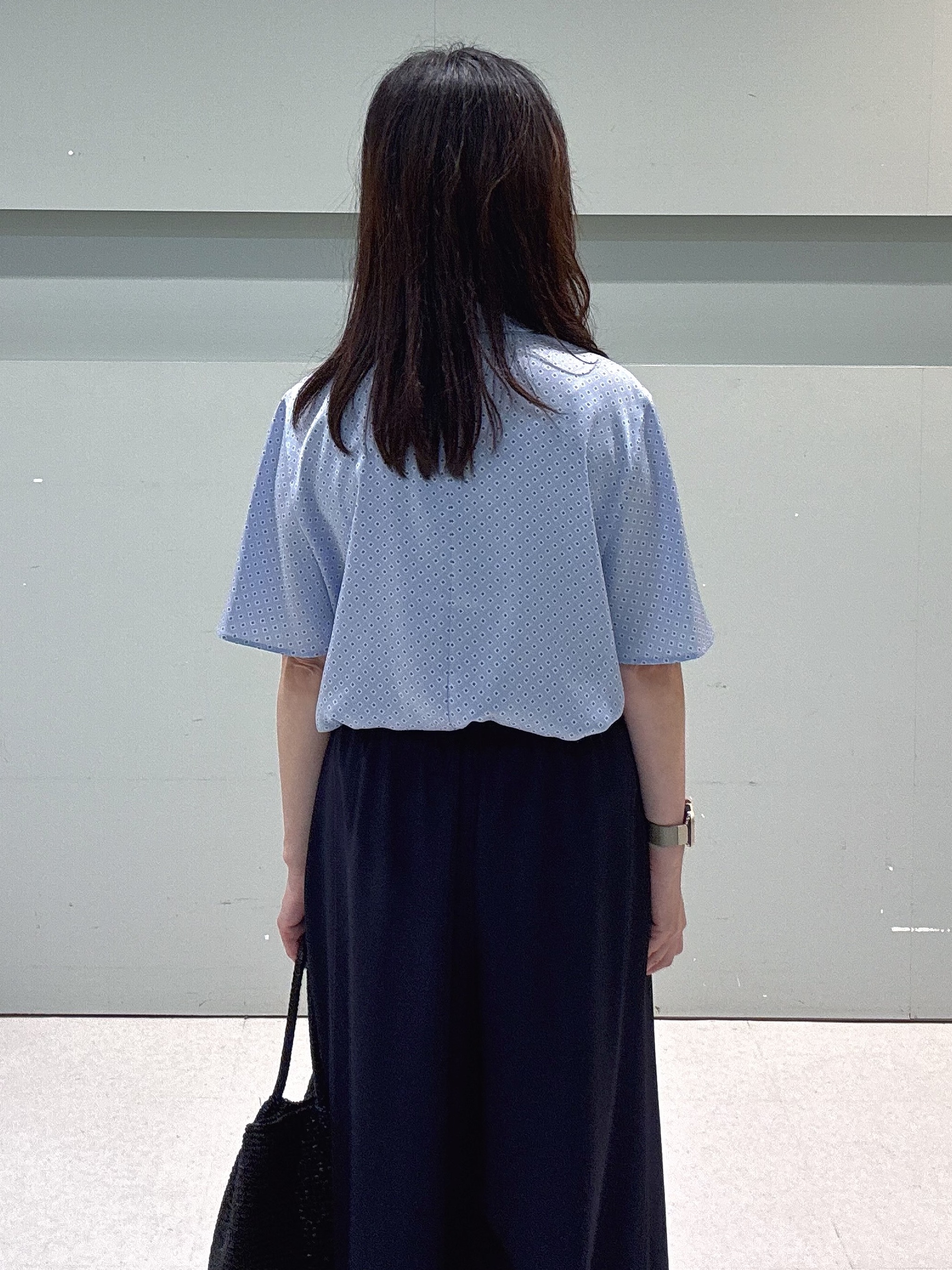 makiさんの「UNTITLED｜ダイヤジオメプリントブラウス」を使ったコーディネート