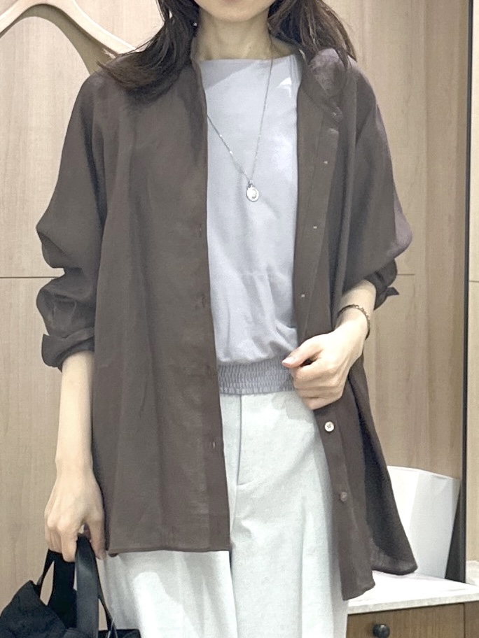 Miwaさんの「UNTITLED｜【麻100】リネンドルマンシャツ」を使ったコーディネート