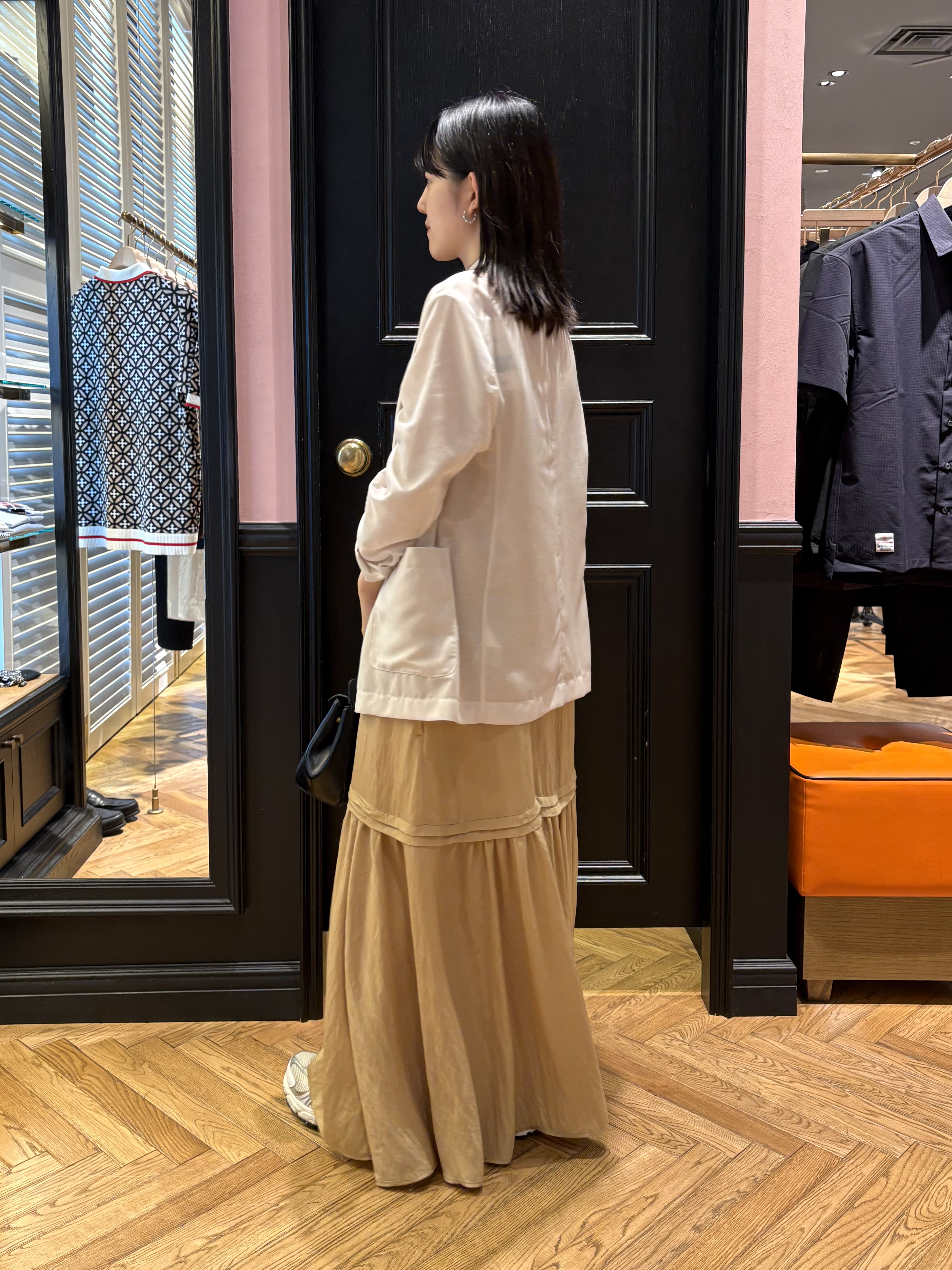 cocoさんの「DRESSTERIOR｜【日本製】ランダムテレコタンクトップ」を使ったコーディネート