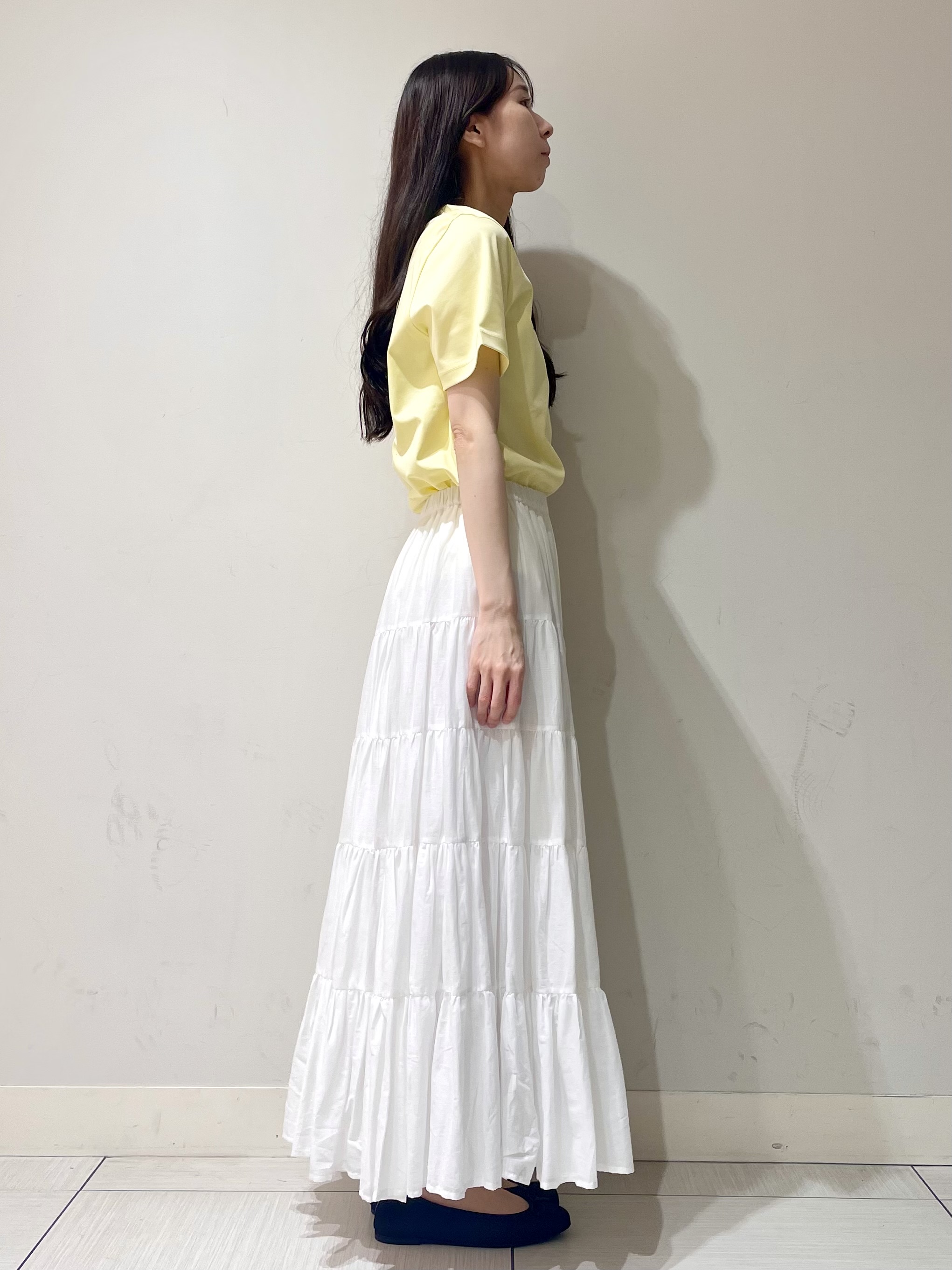 ことさんの「DRESSTERIOR｜【接触冷感／抗菌防臭／消臭】アイスクリアコットン PARIS Tシャツ」を使ったコーディネート