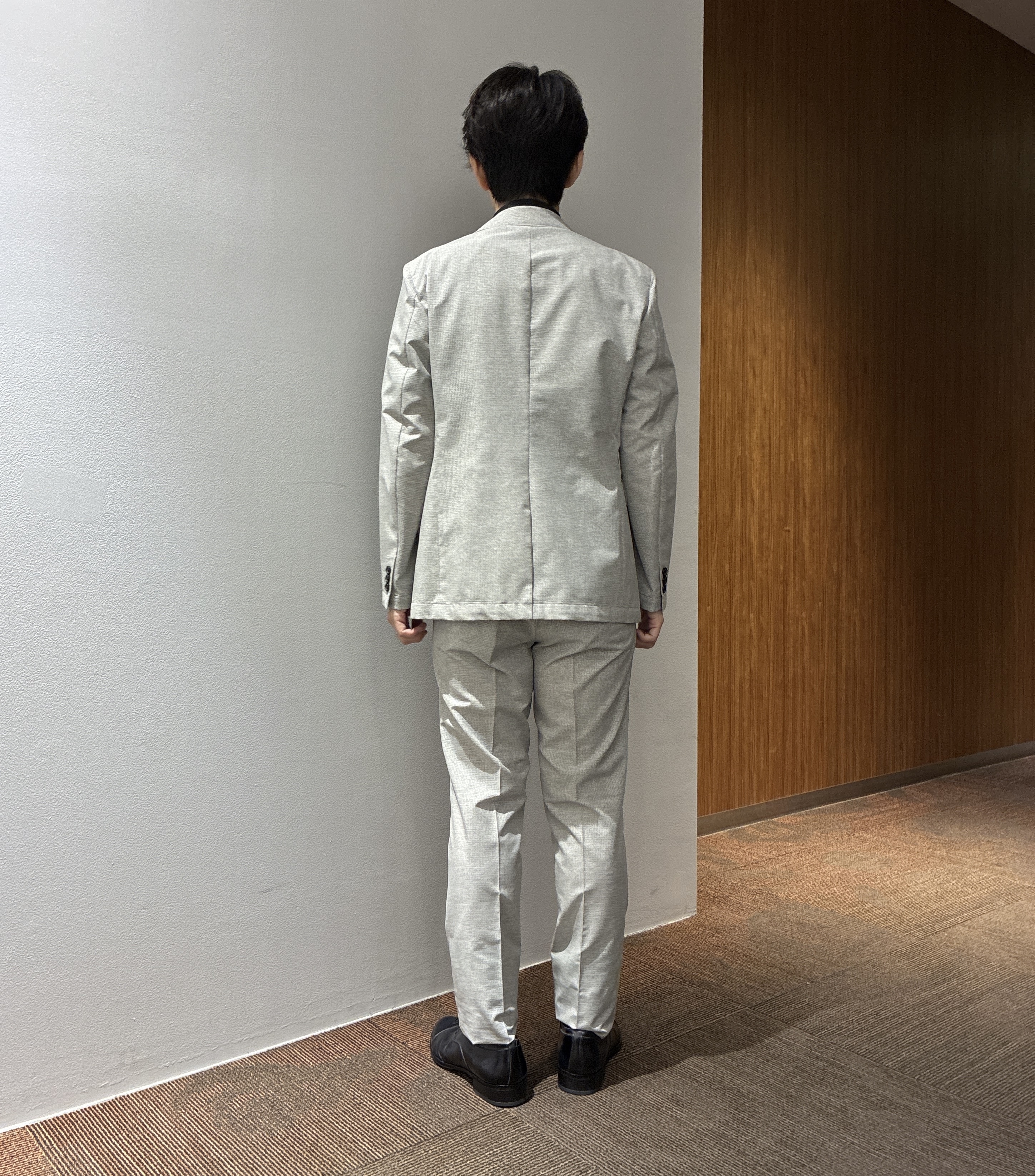 わいずみさんの「TAKEO KIKUCHI｜【抗菌防臭】COOL DOTS（R）ドビープリント ジャケット」を使ったコーディネート