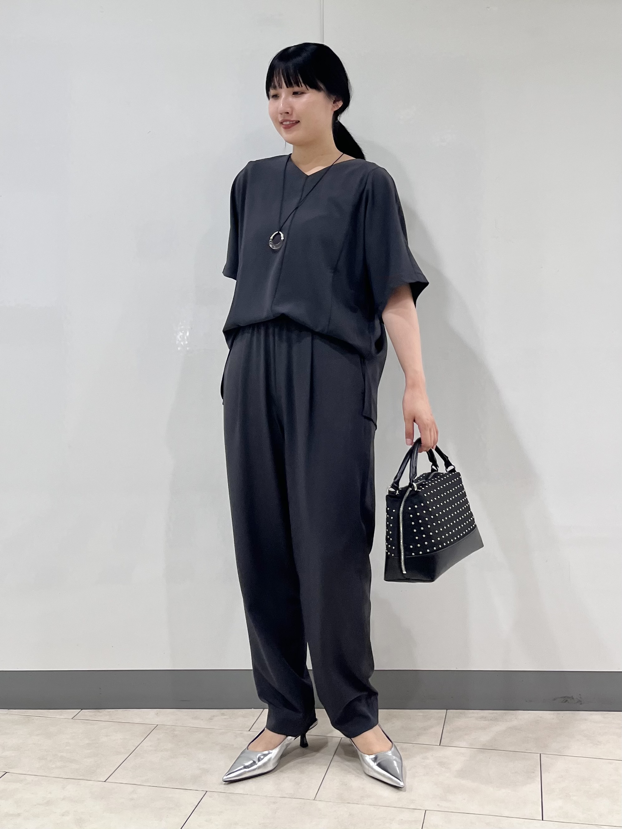 hasuさんの「INDIVI｜【着る日傘】ドルマントップス」を使ったコーディネート