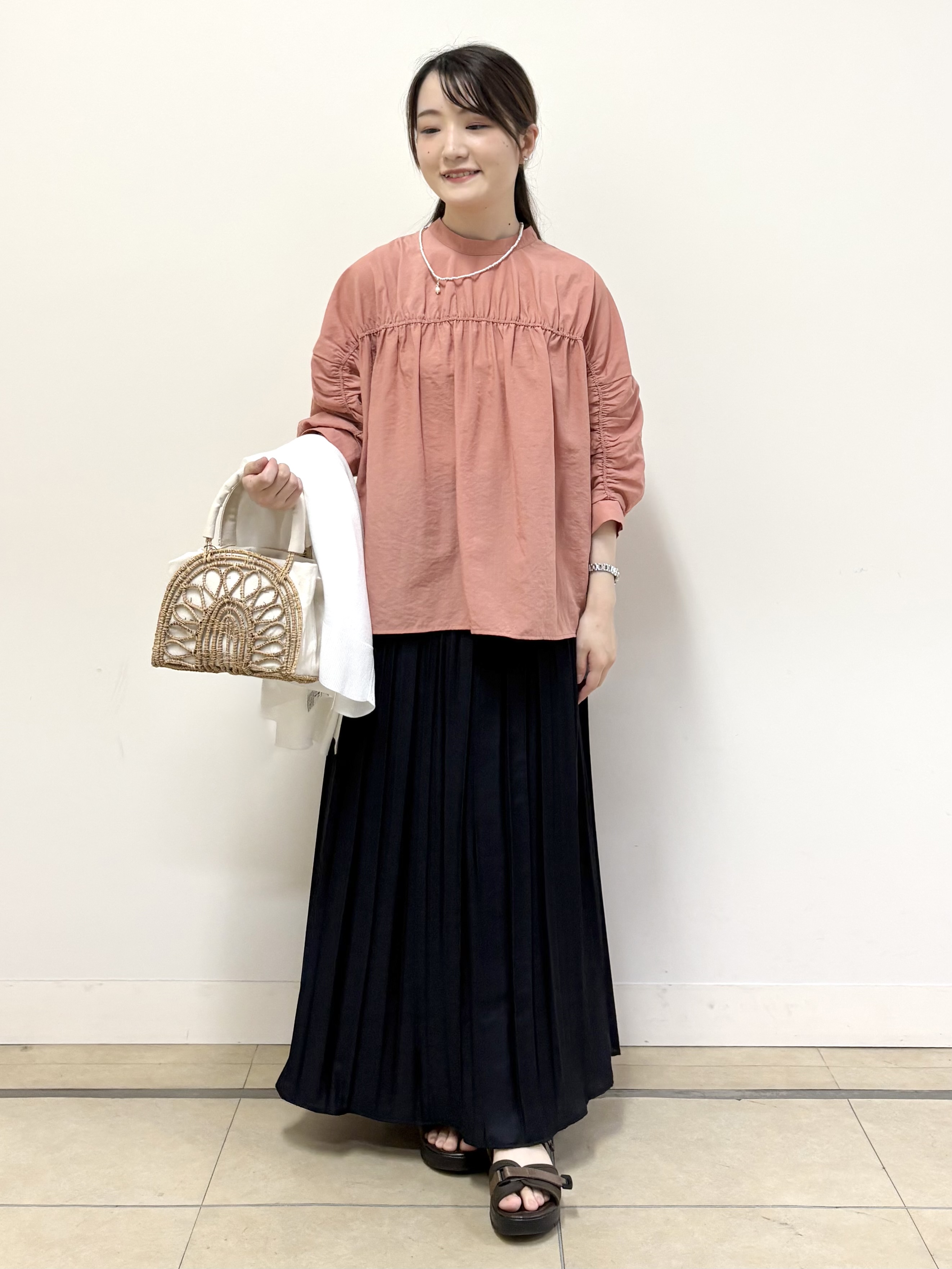 mikiさんの「Reflect｜【冷房対策に◎】すっきり見え着流しカーディガン」を使ったコーディネート