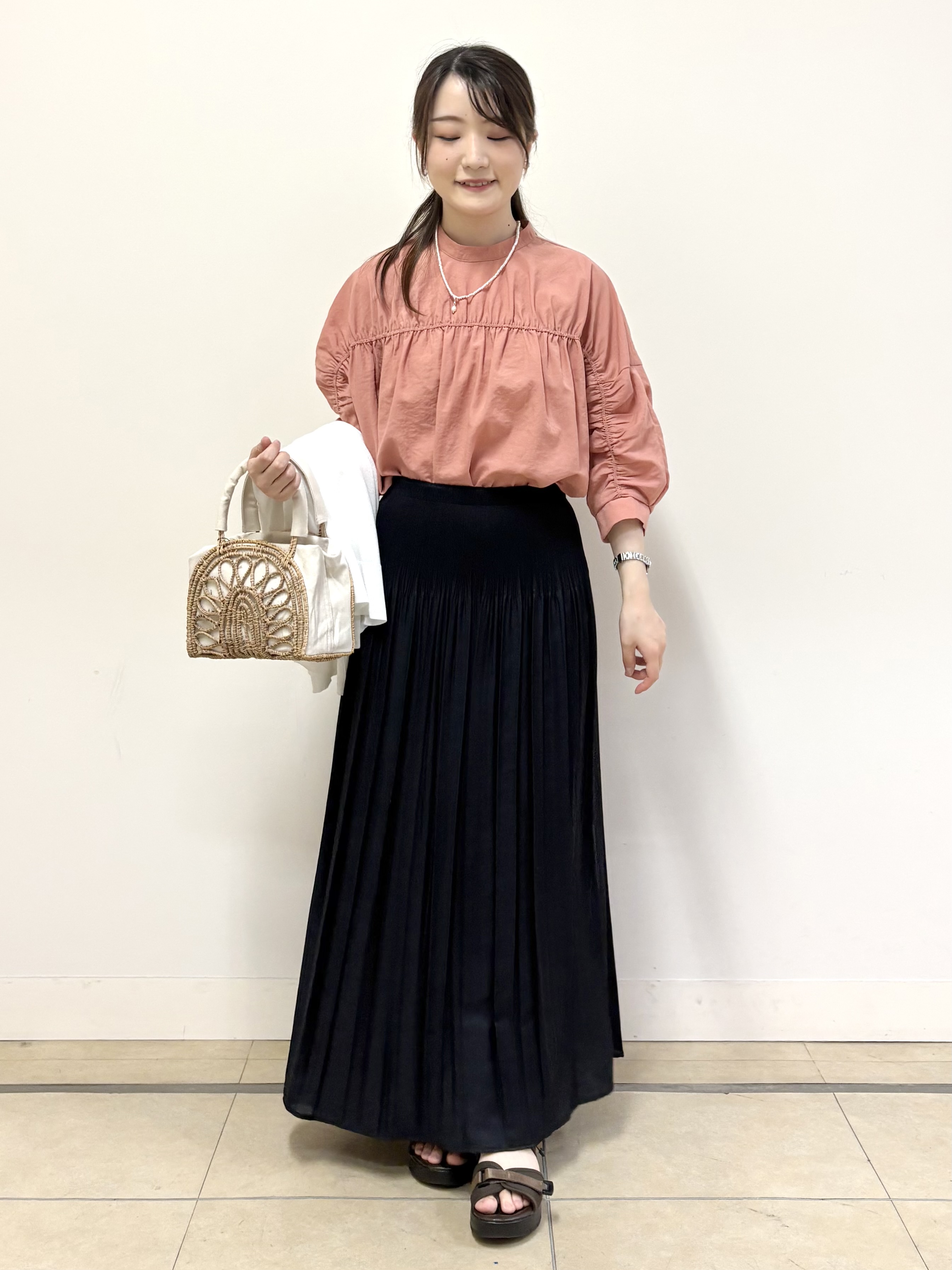 mikiさんの「Reflect｜【冷房対策に◎】すっきり見え着流しカーディガン」を使ったコーディネート