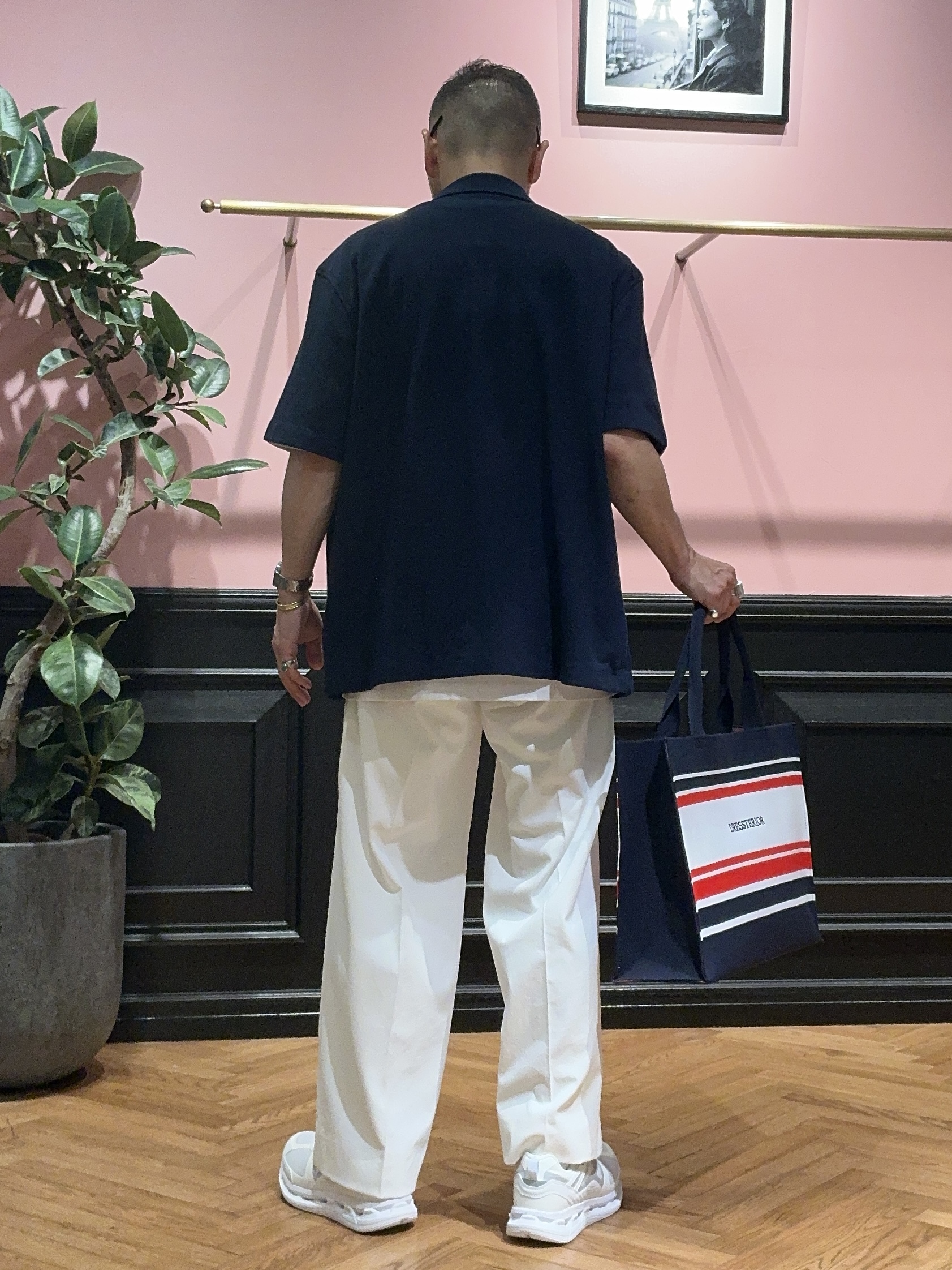 torigoeさんの「DRESSTERIOR｜LACOSTE（ラコステ）WOVEN SHIRT｜Tシャツ」を使ったコーディネート