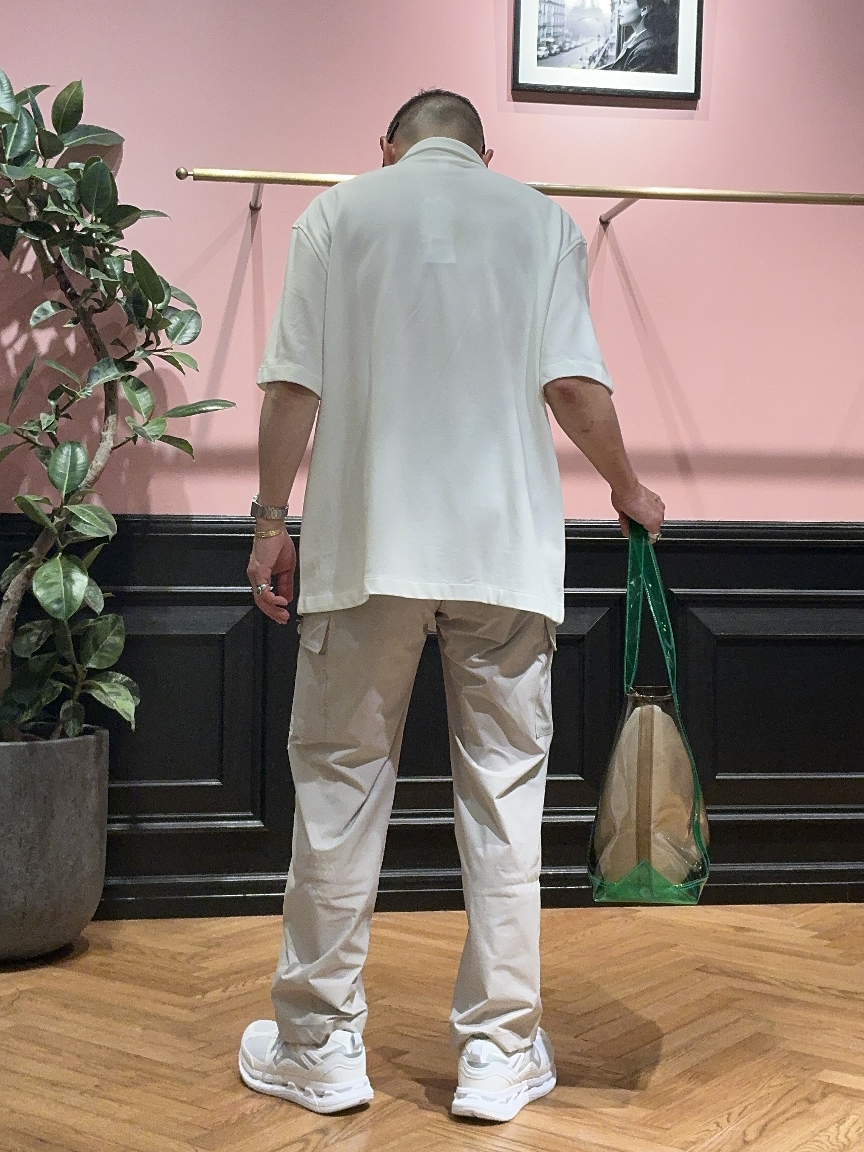 torigoeさんの「DRESSTERIOR｜LACOSTE（ラコステ）WOVEN SHIRT｜Tシャツ」を使ったコーディネート
