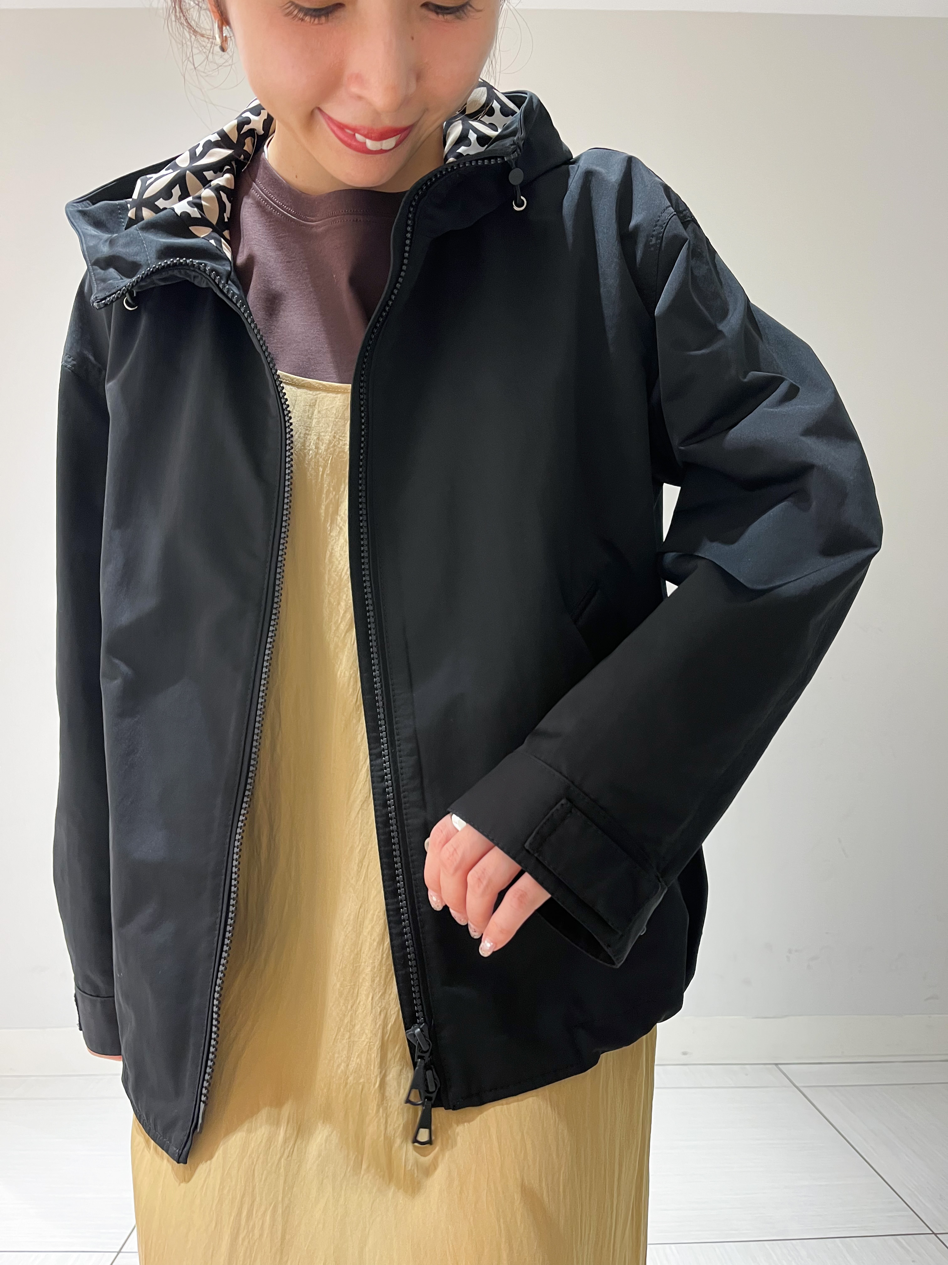 じゅんさんの「DRESSTERIOR｜【ウォッシャブル/撥水素材】撥水ツイル マウンテンパーカー」を使ったコーディネート