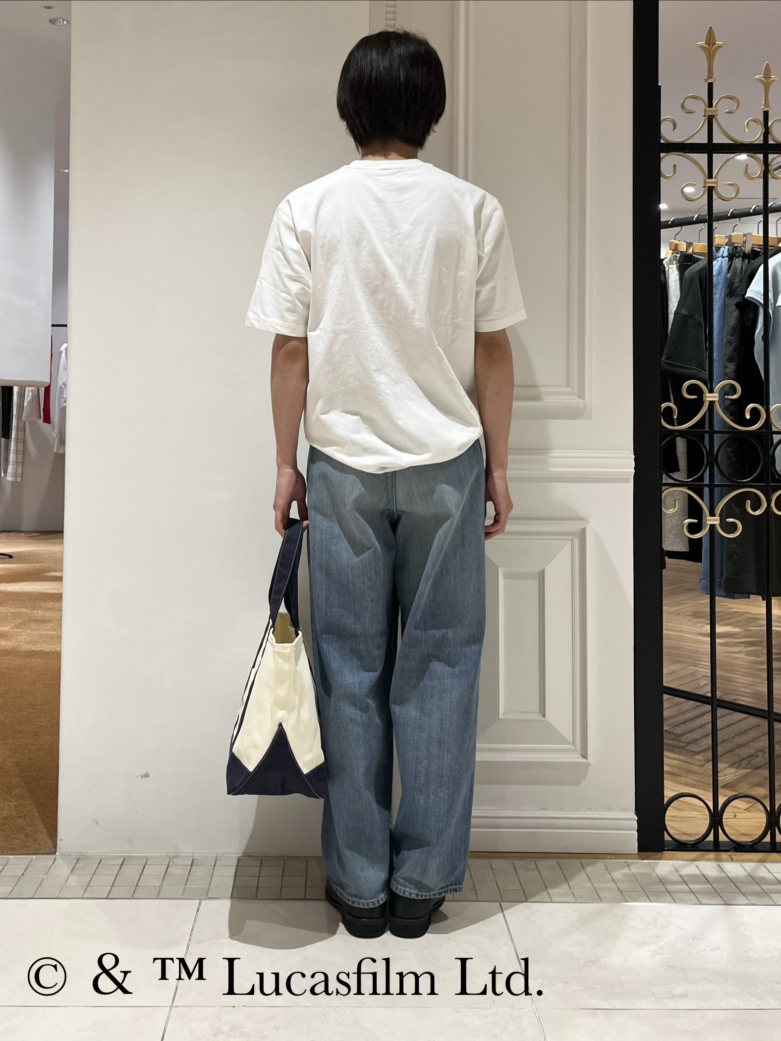 Watanabeさんの「DRESSTERIOR｜【接触冷感】STAR WARS カプセルグローグTシャツ」を使ったコーディネート