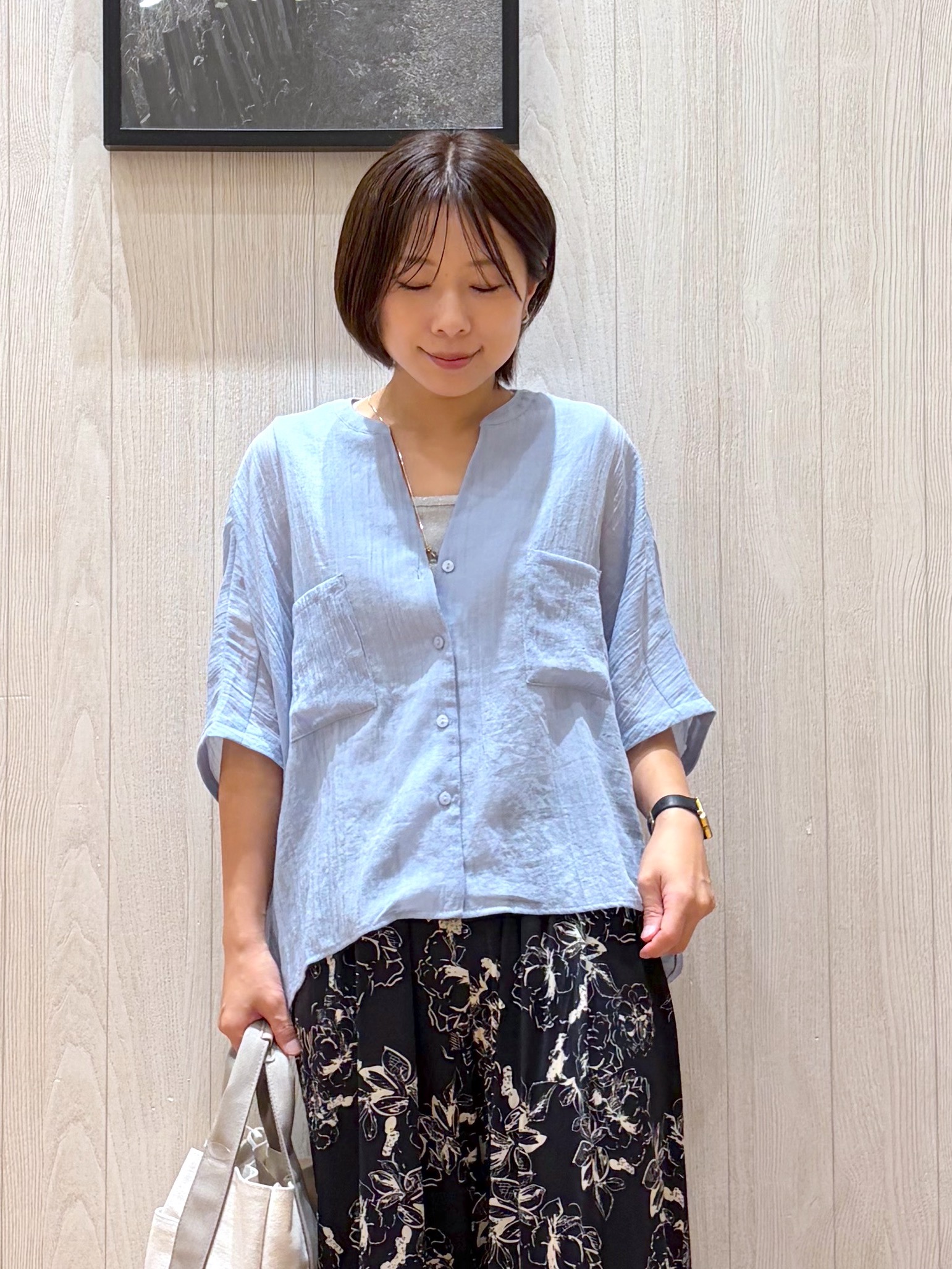 shirayuuuさんの「SHOO･LA･RUE｜シアーワッシャーポケドルマン」を使ったコーディネート