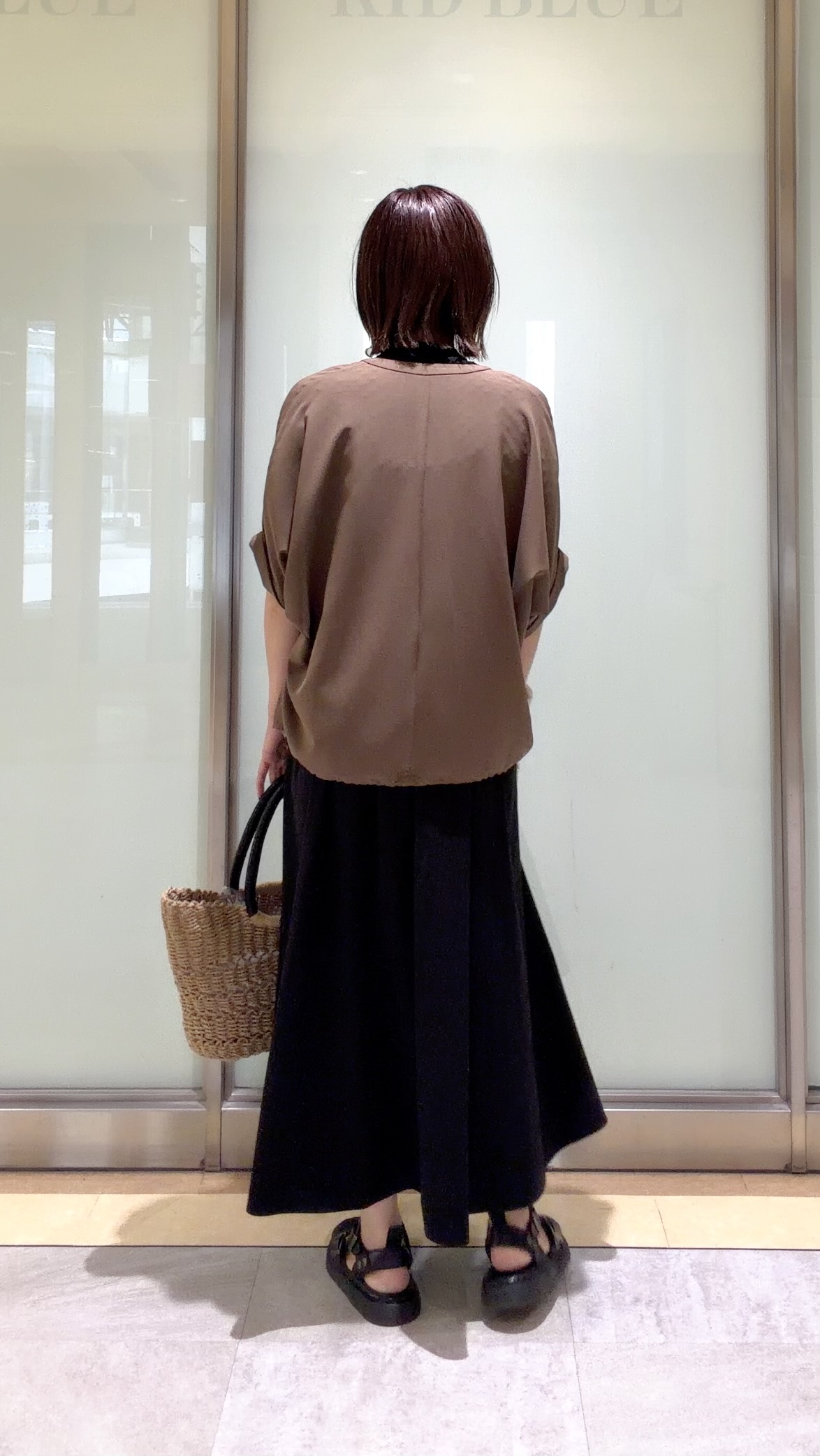 mayutaさんの「INDIVI｜【着る日傘】ドルマンフォルムブルゾン」を使ったコーディネート