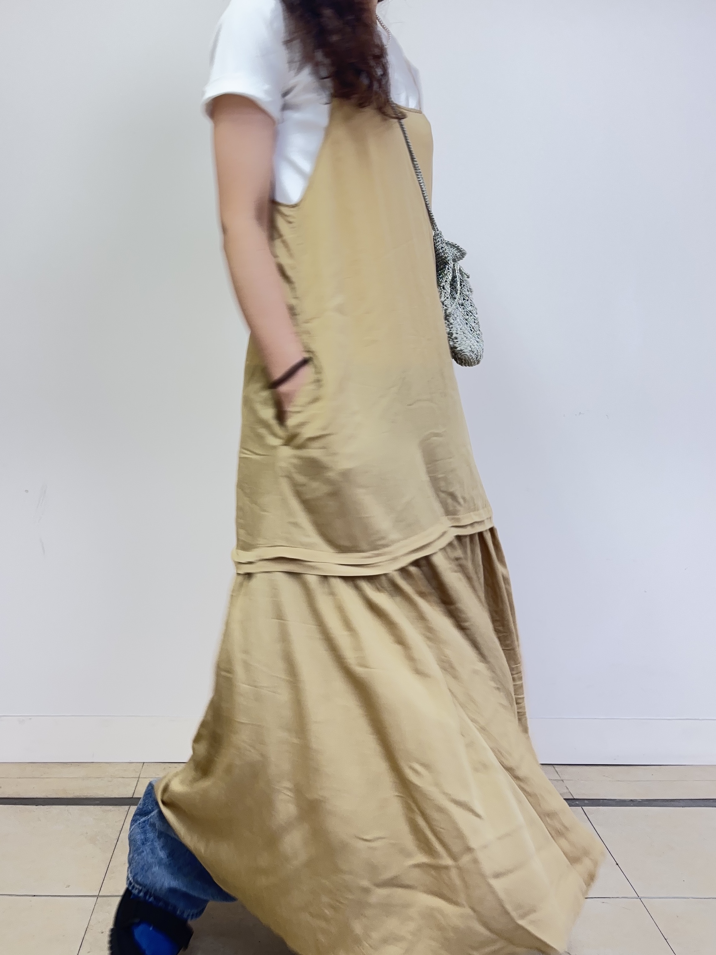 Harukaさんの「DRESSTERIOR｜【接触冷感／抗菌防臭／消臭】アイスクリアコットン ターンナップT」を使ったコーディネート