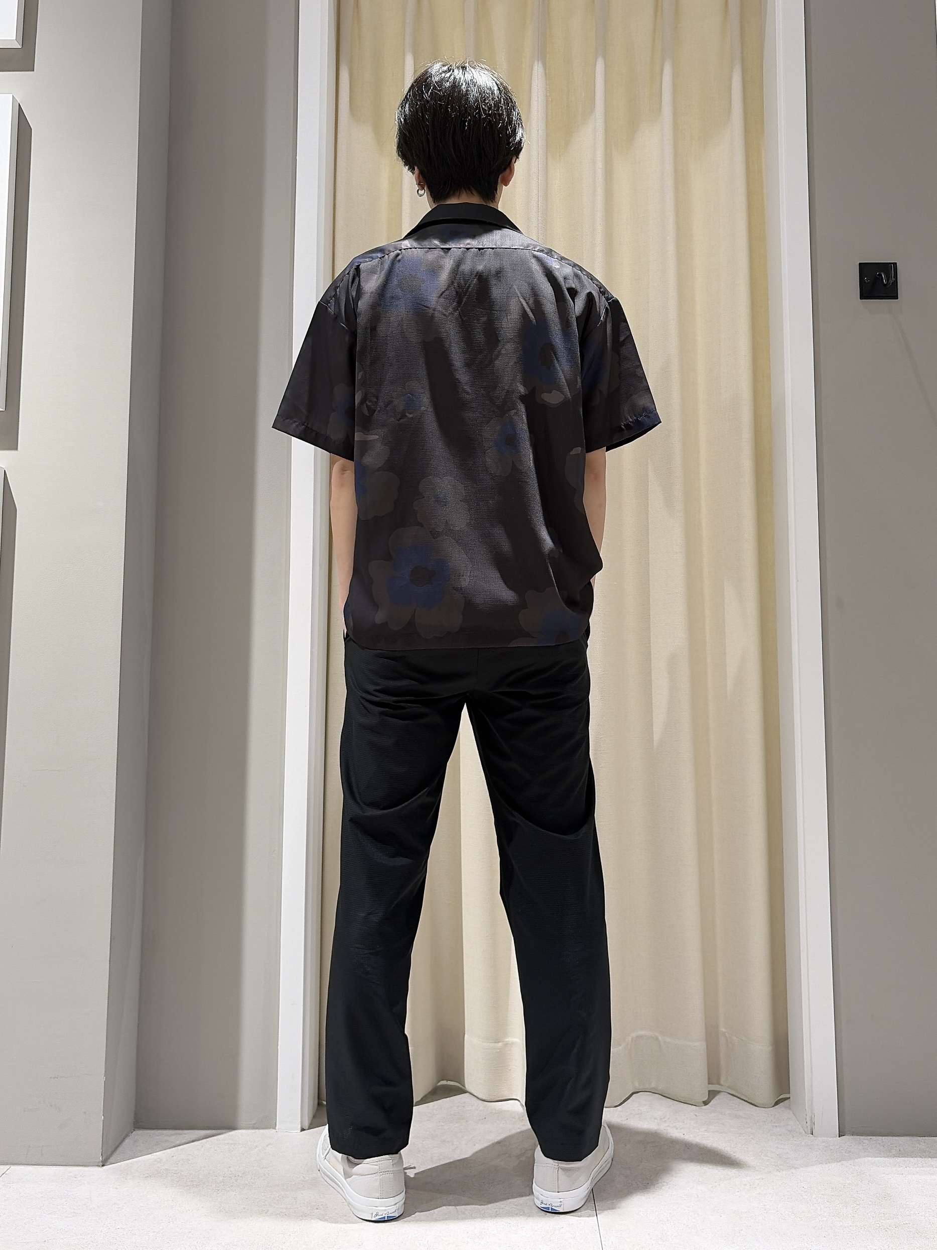 ryogoさんの「Dessin｜【洗える】ボタニカル柄プリントシャツ」を使ったコーディネート