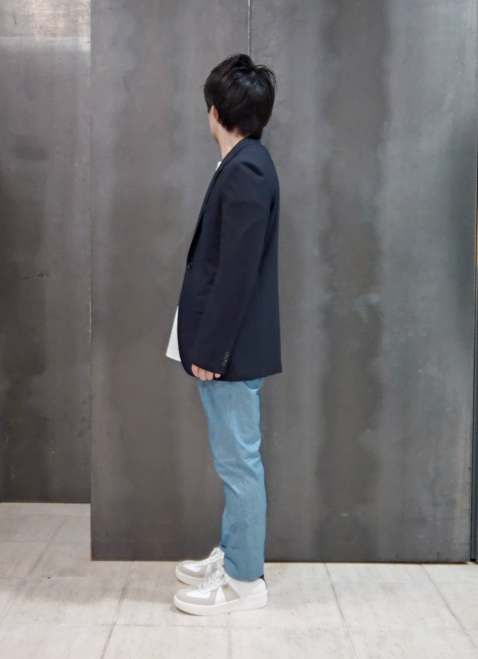 shiominさんの「TAKEO KIKUCHI｜【抗菌防臭】CALCULO（R）ジャージ ジャケット」を使ったコーディネート