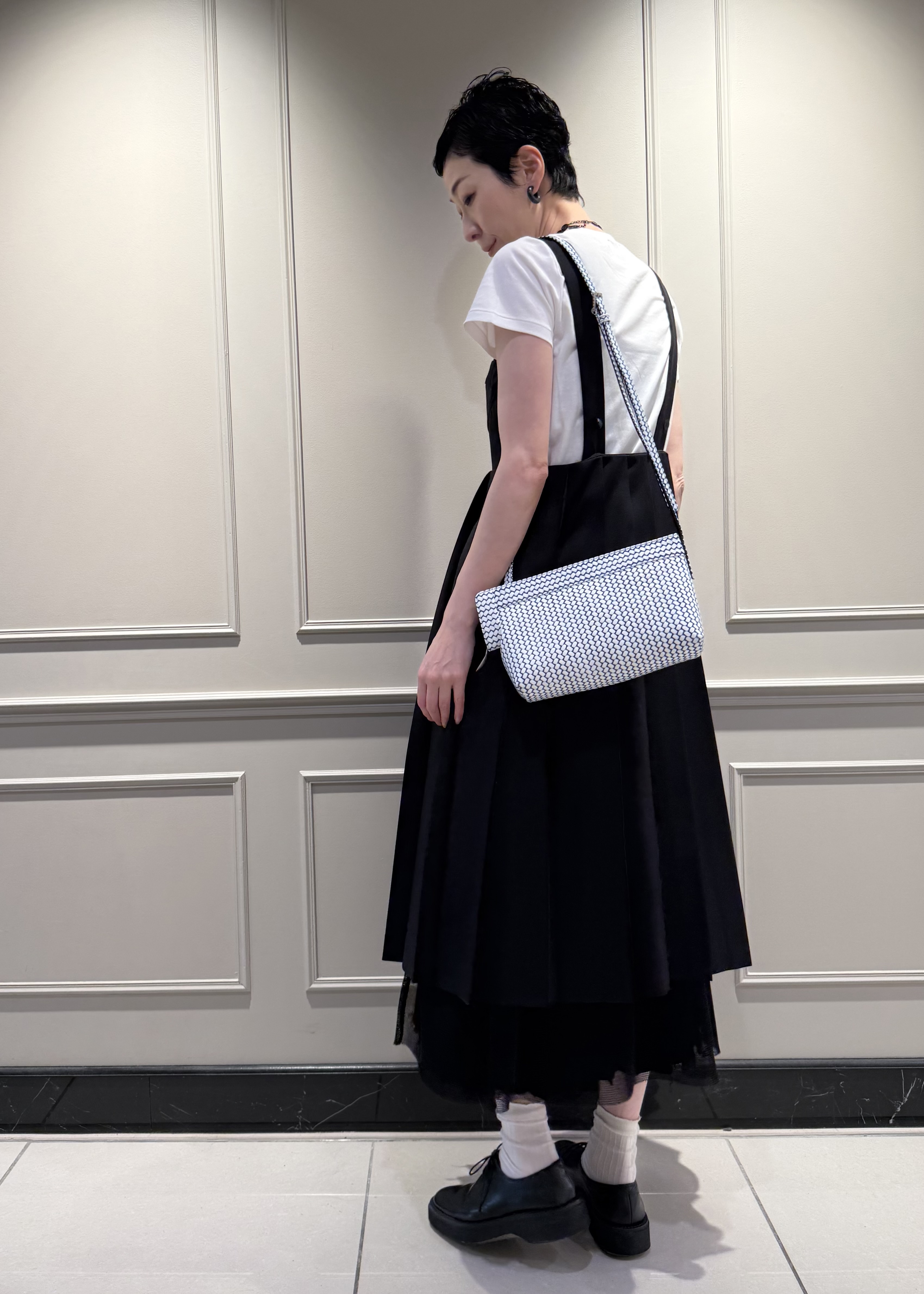 Kさんの「HIROKO HAYASHI｜OTTICA（オッティカ）ショルダーバッグ」を使ったコーディネート
