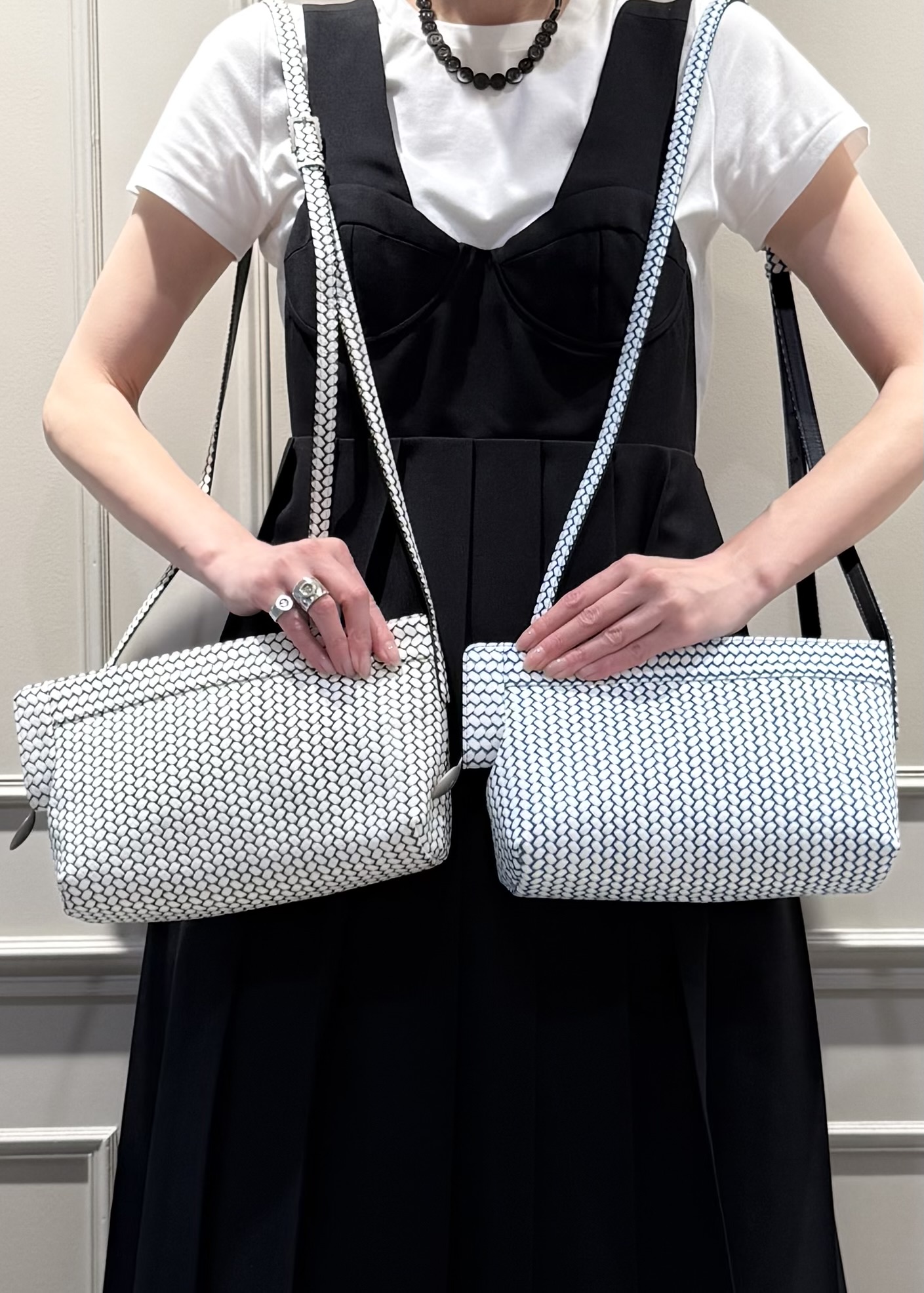 Kさんの「HIROKO HAYASHI｜OTTICA（オッティカ）ショルダーバッグ」を使ったコーディネート
