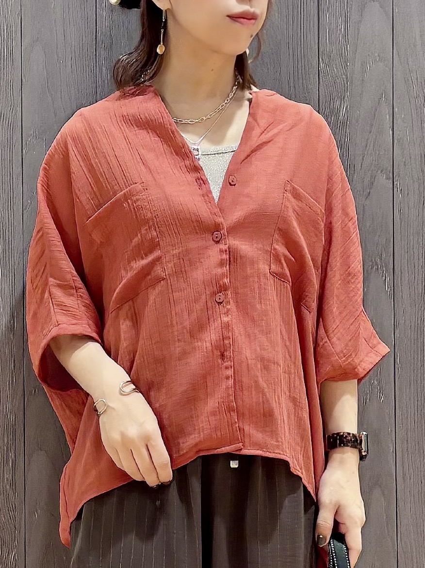 meiさんの「SHOO･LA･RUE｜シアーワッシャーポケドルマン」を使ったコーディネート
