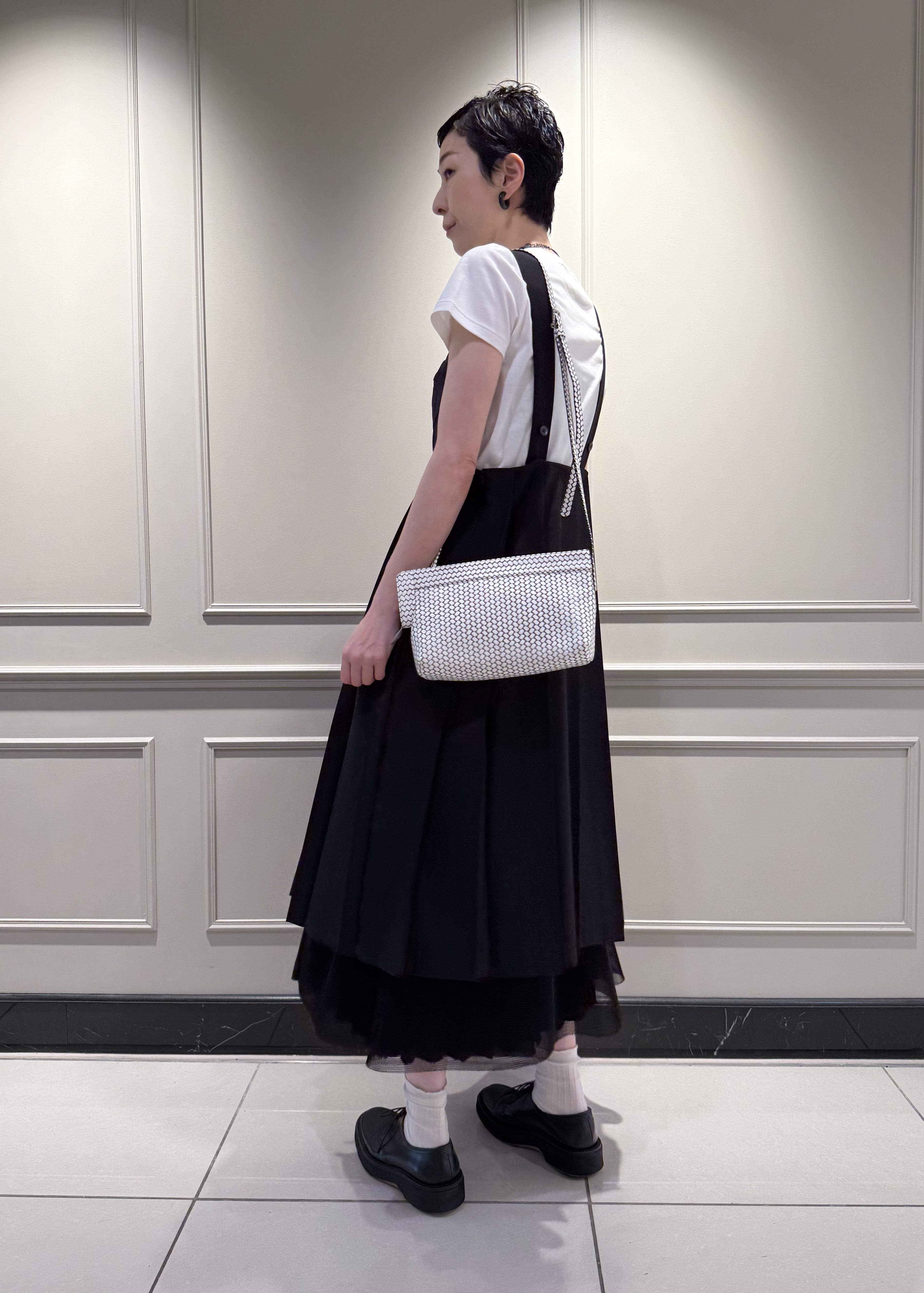 Kさんの「HIROKO HAYASHI｜OTTICA（オッティカ）ショルダーバッグ」を使ったコーディネート