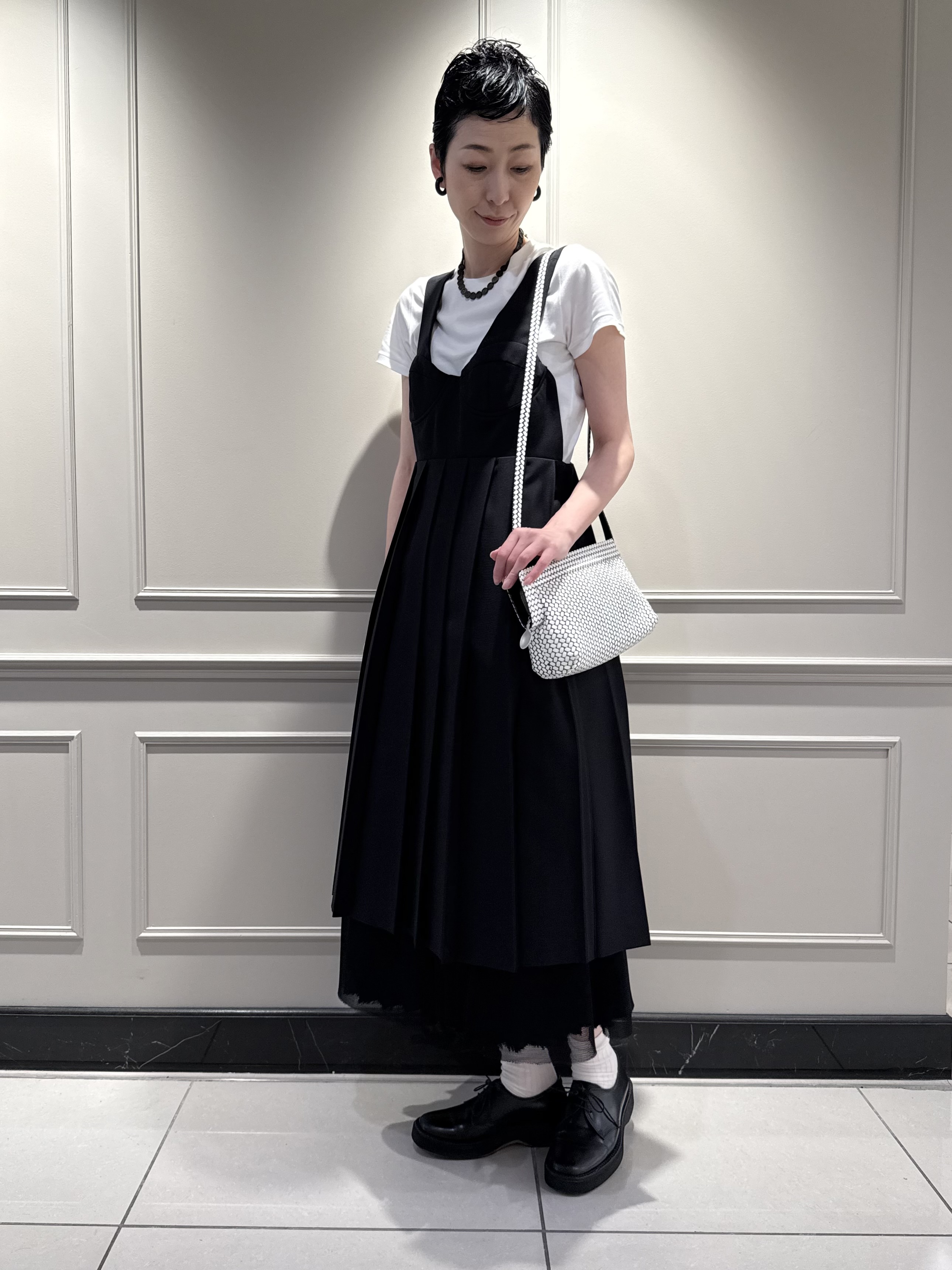 Kさんの「HIROKO HAYASHI｜OTTICA（オッティカ）ショルダーバッグ」を使ったコーディネート