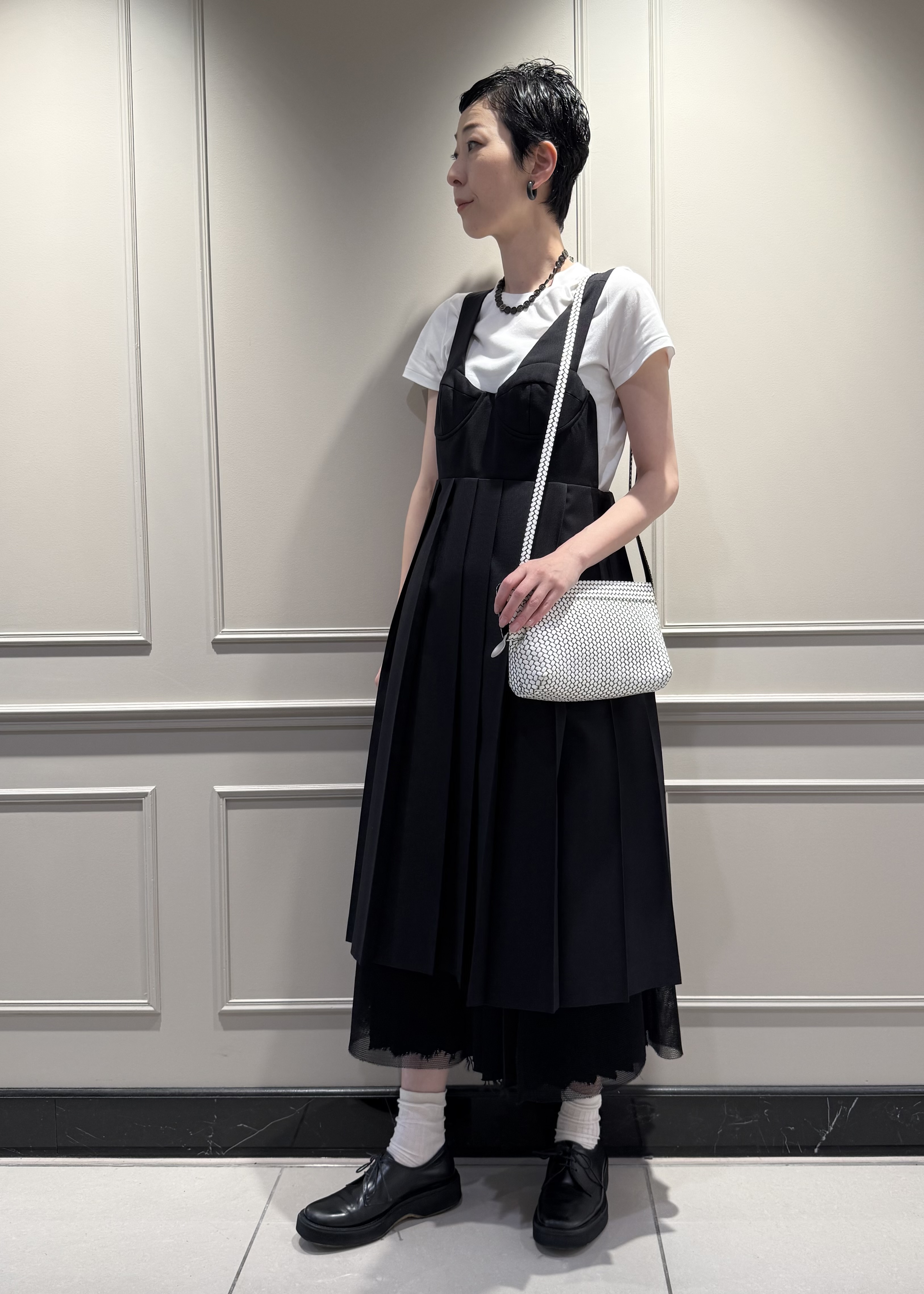 Kさんの「HIROKO HAYASHI｜OTTICA（オッティカ）ショルダーバッグ」を使ったコーディネート