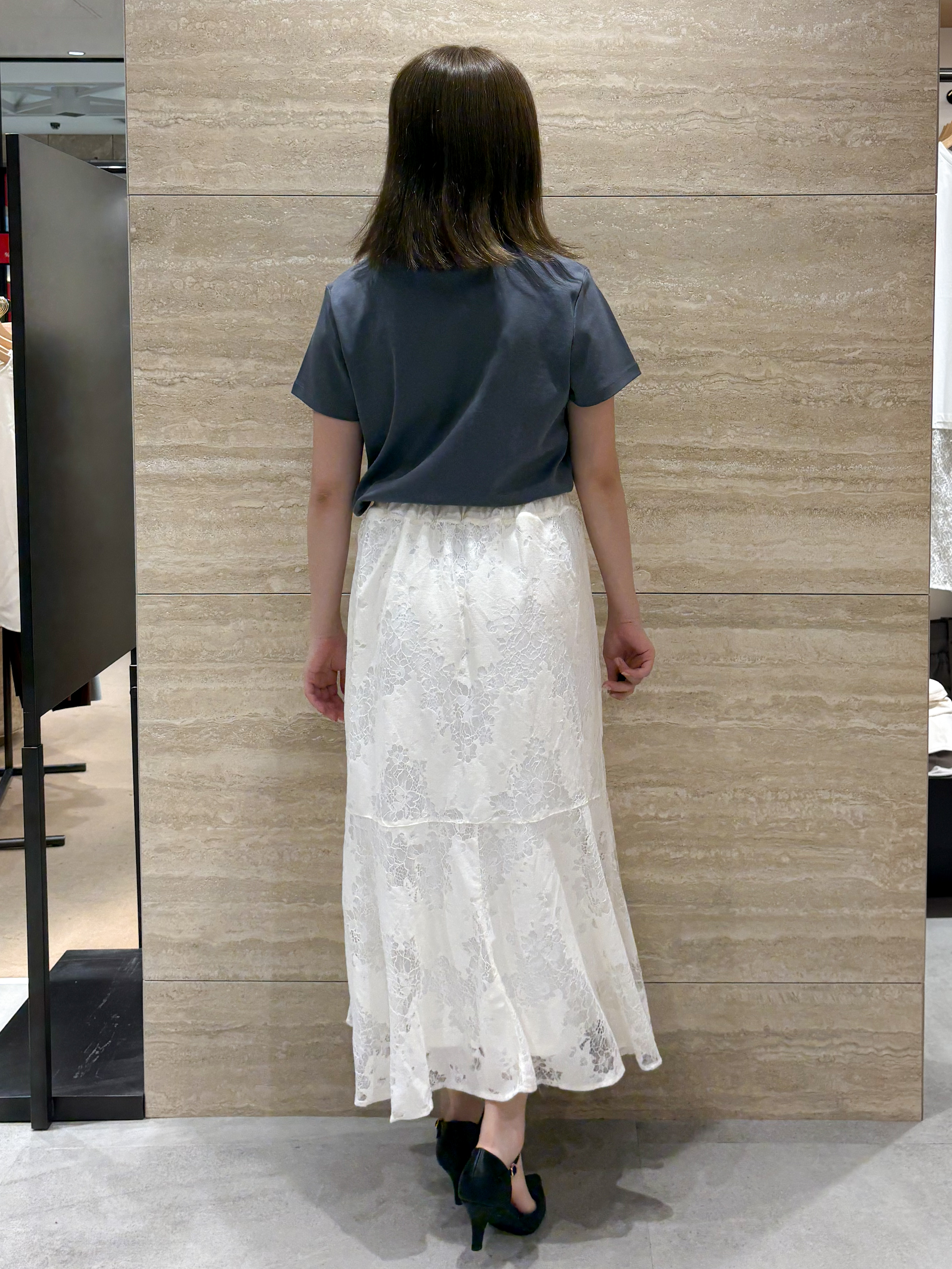 ふうかさんの「index｜【接触冷感】エンブレムロゴ刺繍Tシャツ《UVケア／洗濯機OK》」を使ったコーディネート