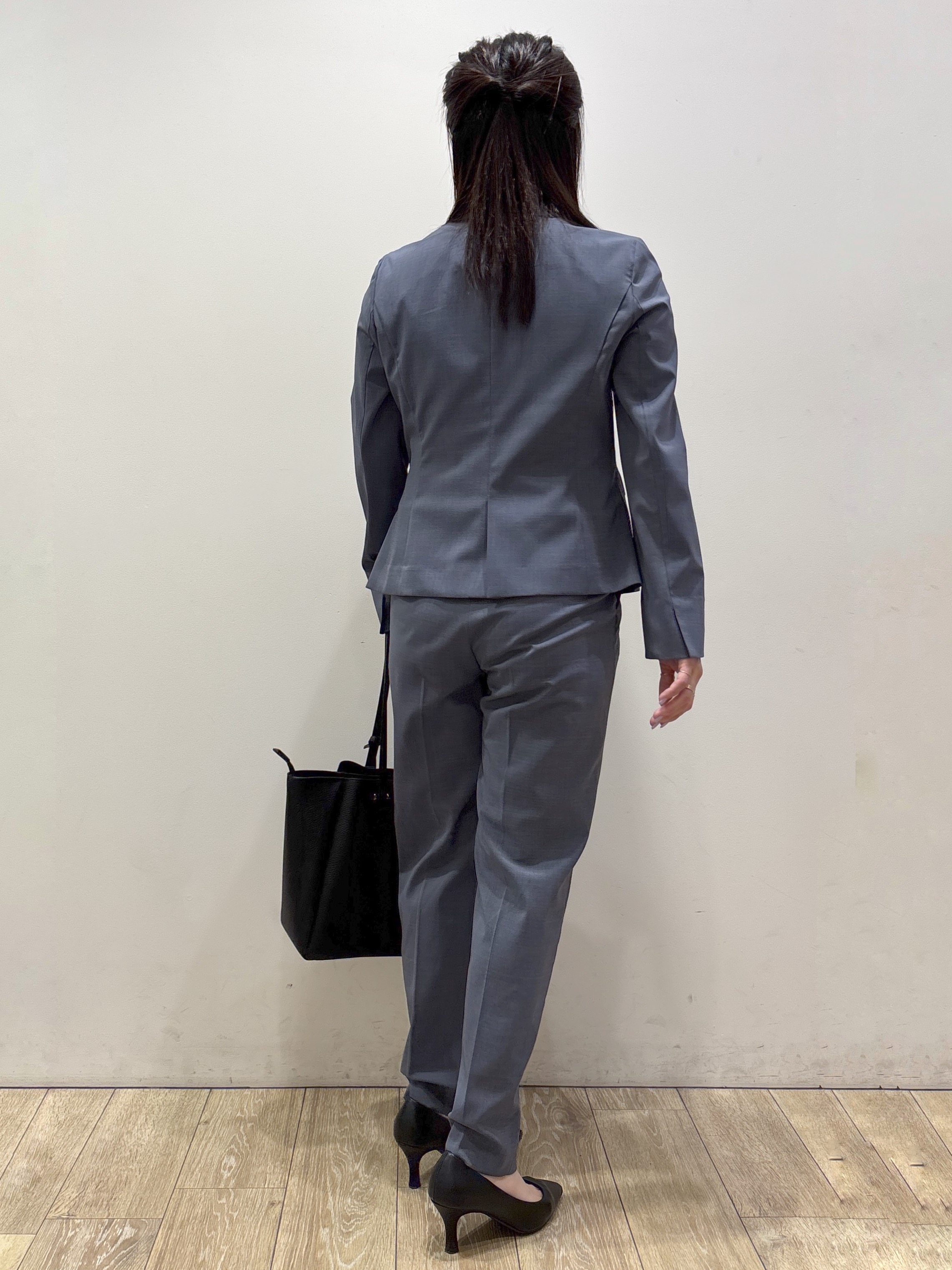 mameさんの「index｜【接触冷感／吸水速乾】セットアップ対応ストレッチテーラードジャケット《イージーアイロン／洗濯機OK／」を使ったコーディネート