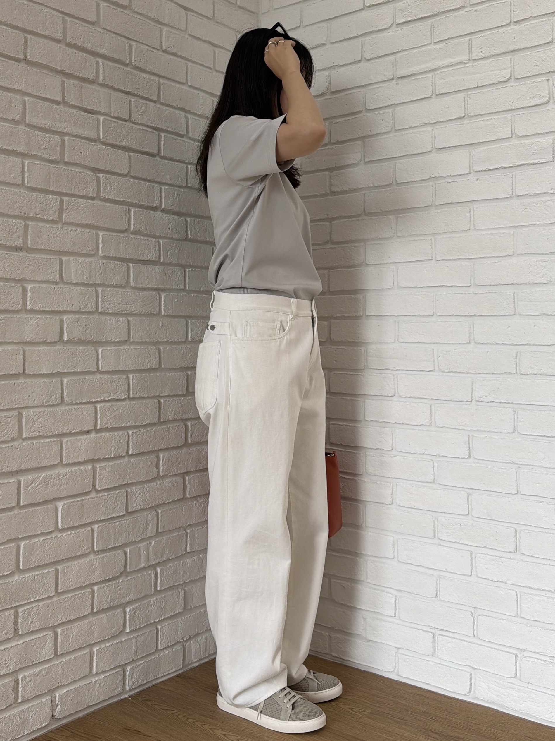 Akutagawaさんの「TAKEO KIKUCHI｜【接触冷感】アイスクリアコットン ワンポイント ポロシャツ」を使ったコーディネート