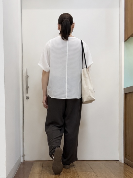 Karinさんの「SHOO･LA･RUE｜シアーワッシャーポケドルマン」を使ったコーディネート